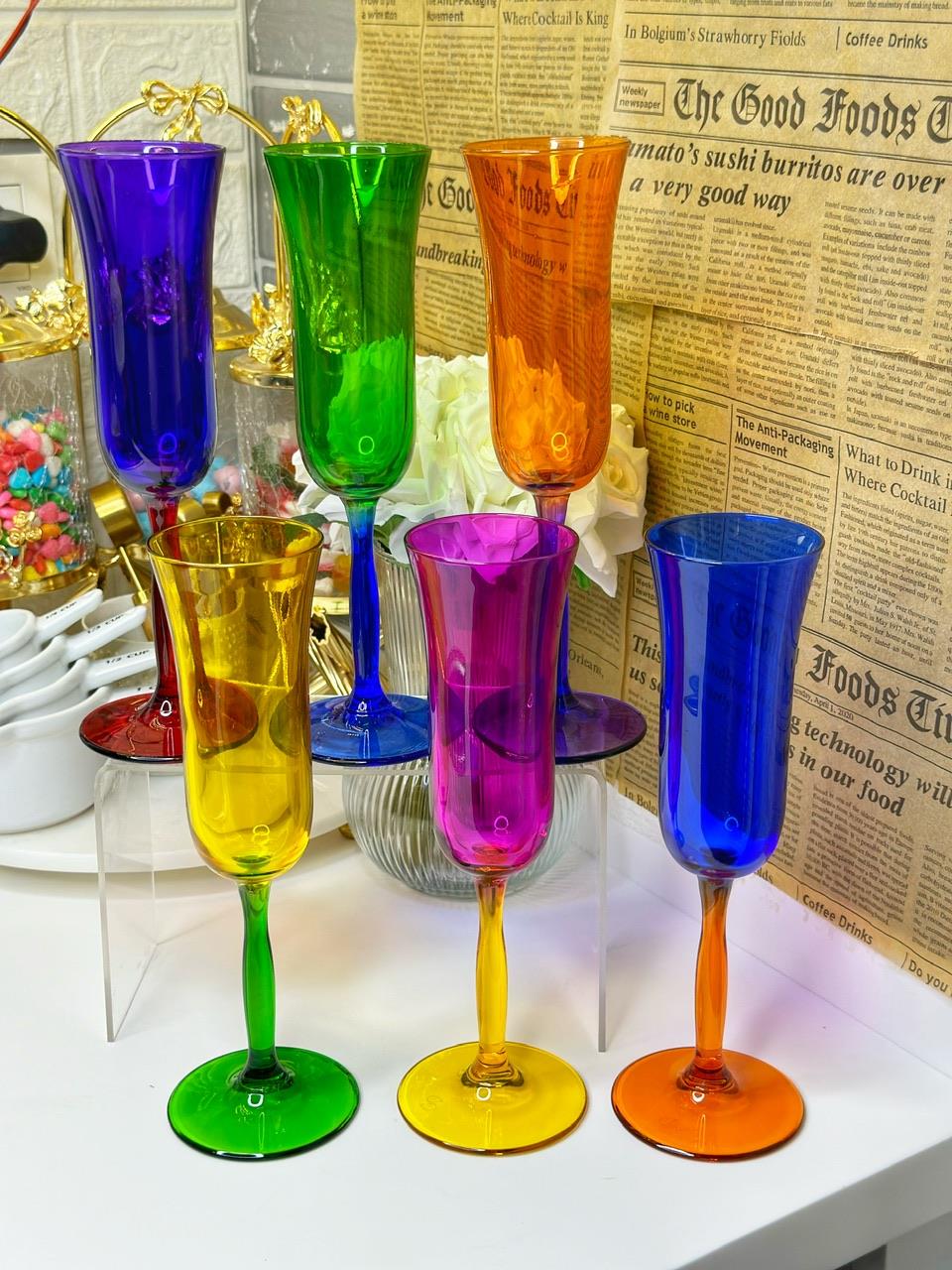 6 Kişilik Dark Candy Kahve Yanı Su Bardağı