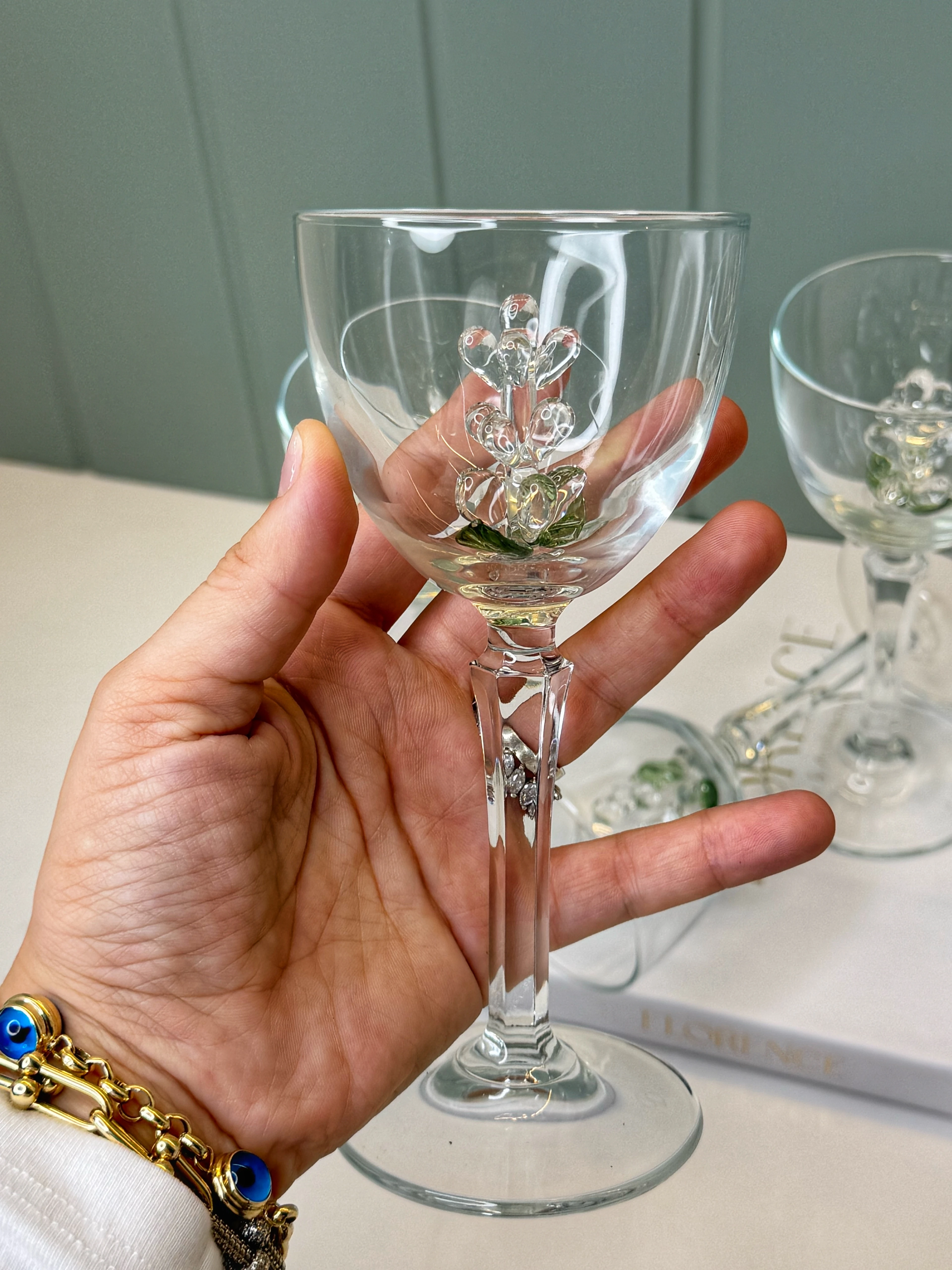 Olbin 6 Kişilik Üzüm Model Meşrubat/Kahve Yanı Su Bardağı