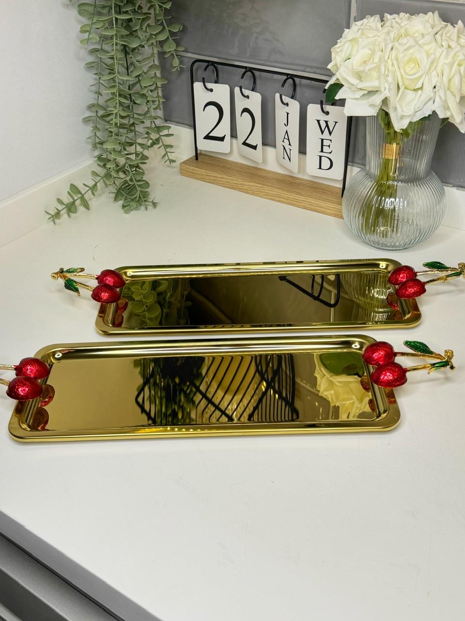 Kiraz 2 Li Sunum Tepsisi