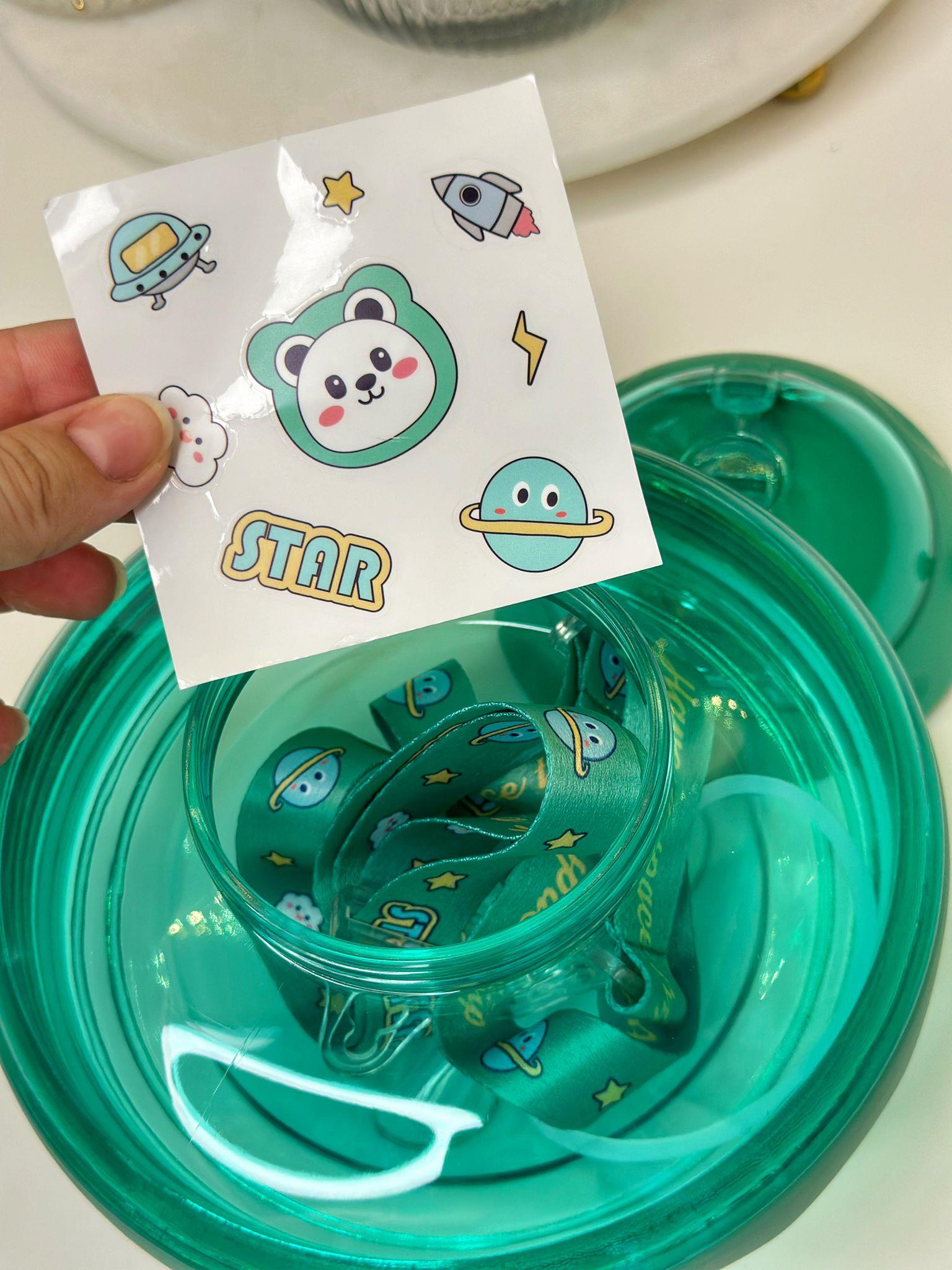 1 Alana 1 Bedava Yeşil Ufo Matara / Suluk