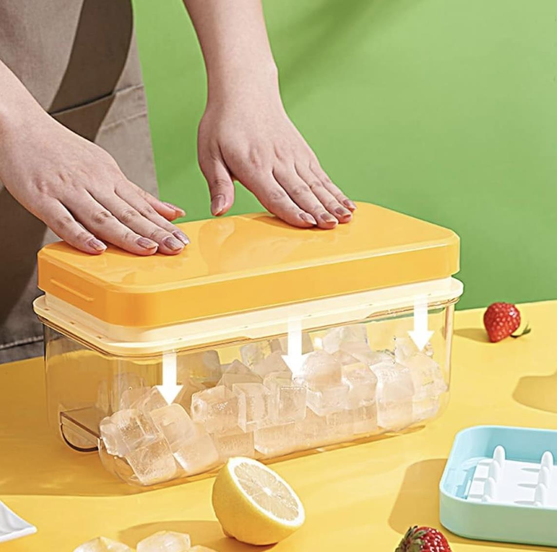 2 Katlı Buz Kalıbı + Kürek