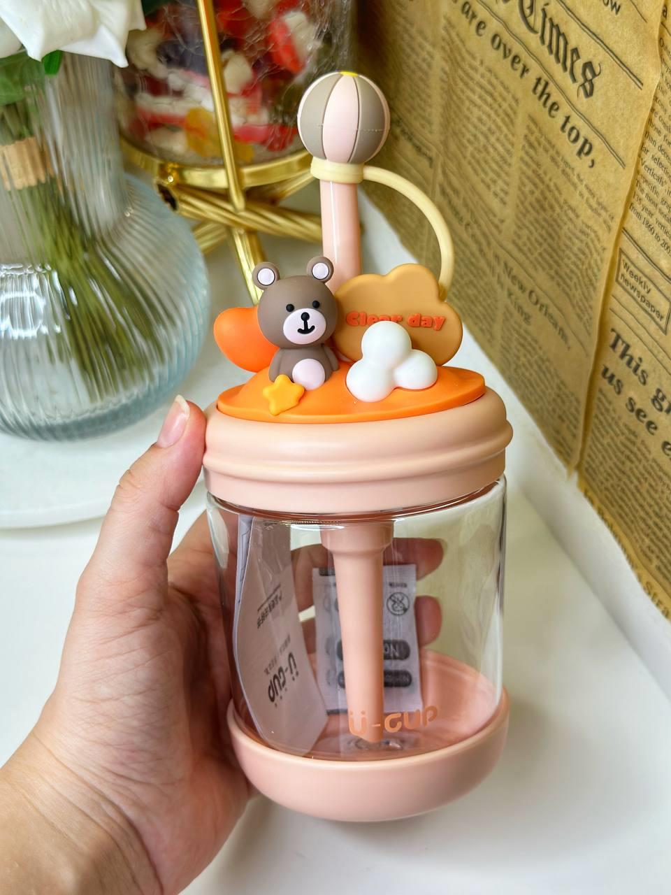 Turuncu Ayıcıklı Matara / Suluk