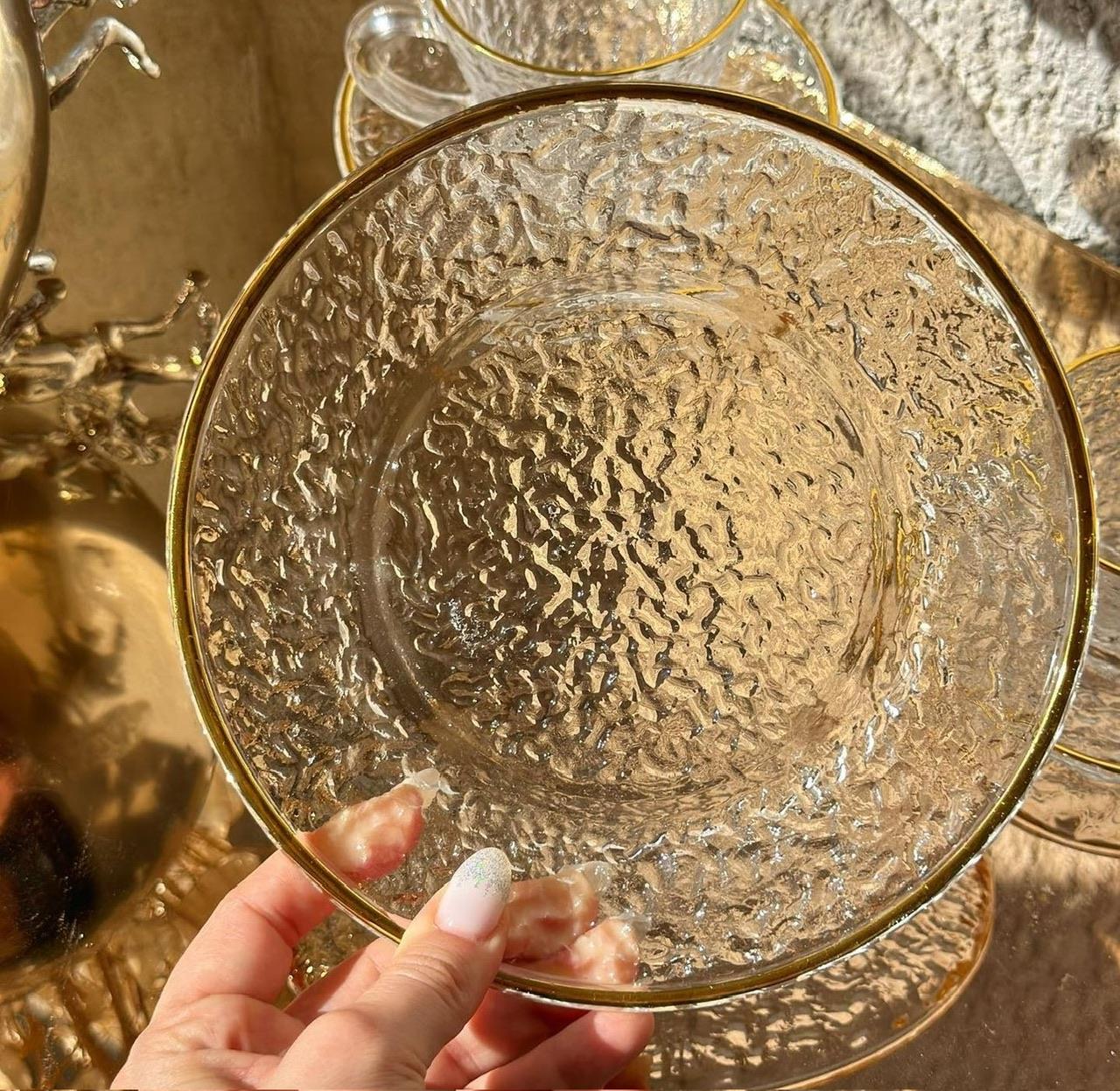 Hammer 6 Kişilik Türk Kahvesi Fincanı - 6 Kişilik Pasta Tabağı