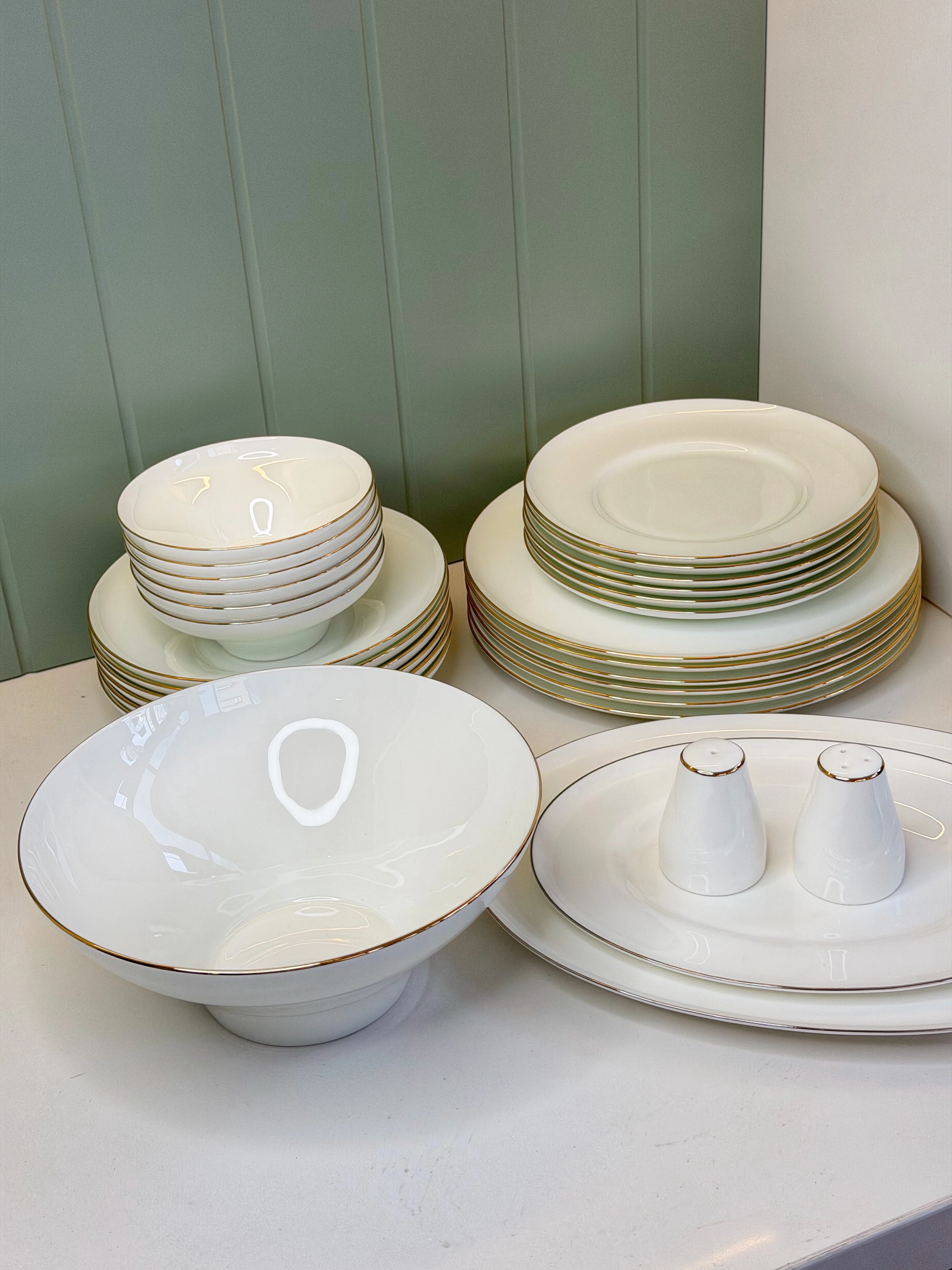 Alicia 29 Parça 6 Kişilik Porselen Yemek Takımı