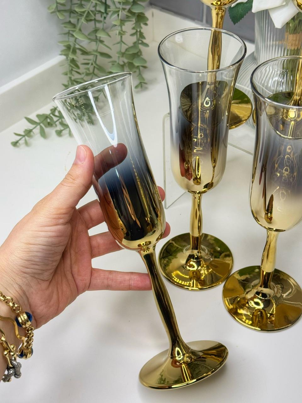 6 Lı Dubai Model Kahve Yanı Su Bardağı