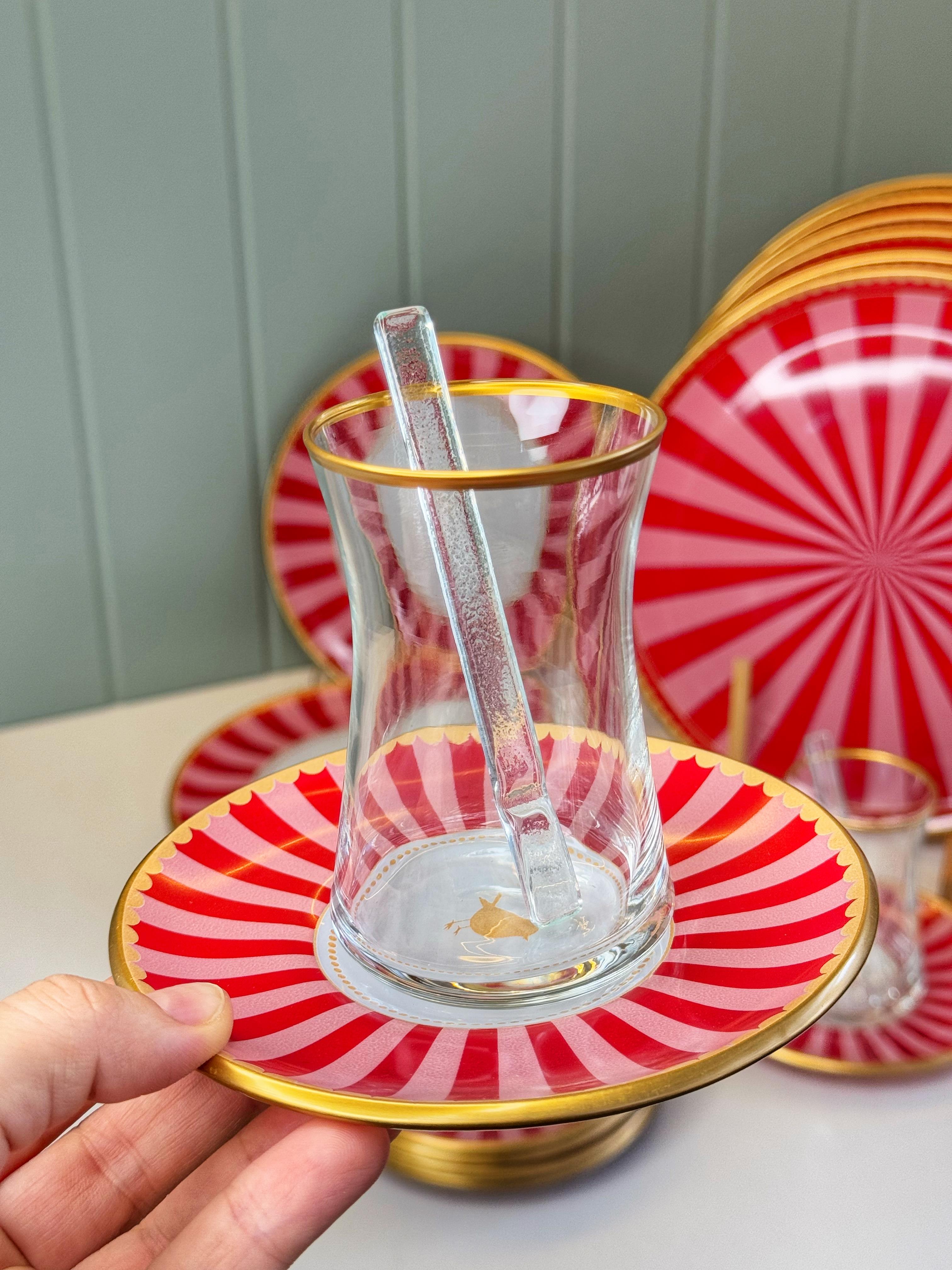 Agantha 30 Parça 6 Kişilik Çay / Kahvaltı Takımı