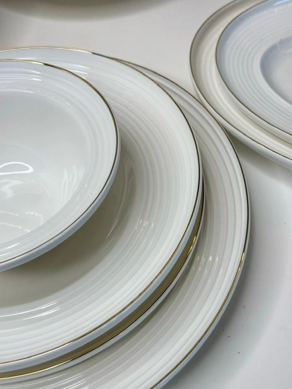 Venta 56 Parça 6 Kişilik Porselen Yemek Takımı