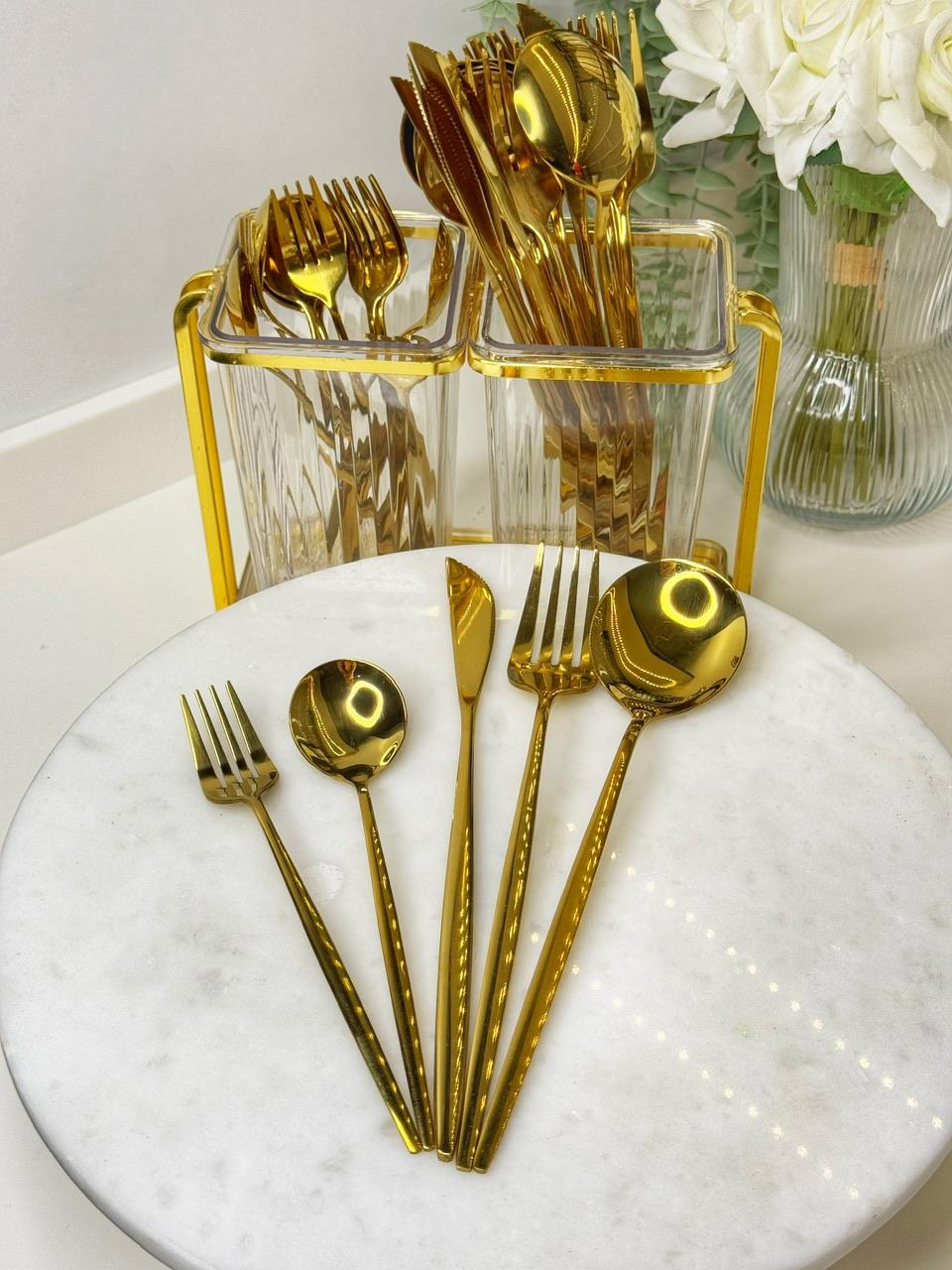 24 Parça 6 Kişilik Porselen İnci Yemek Takımı