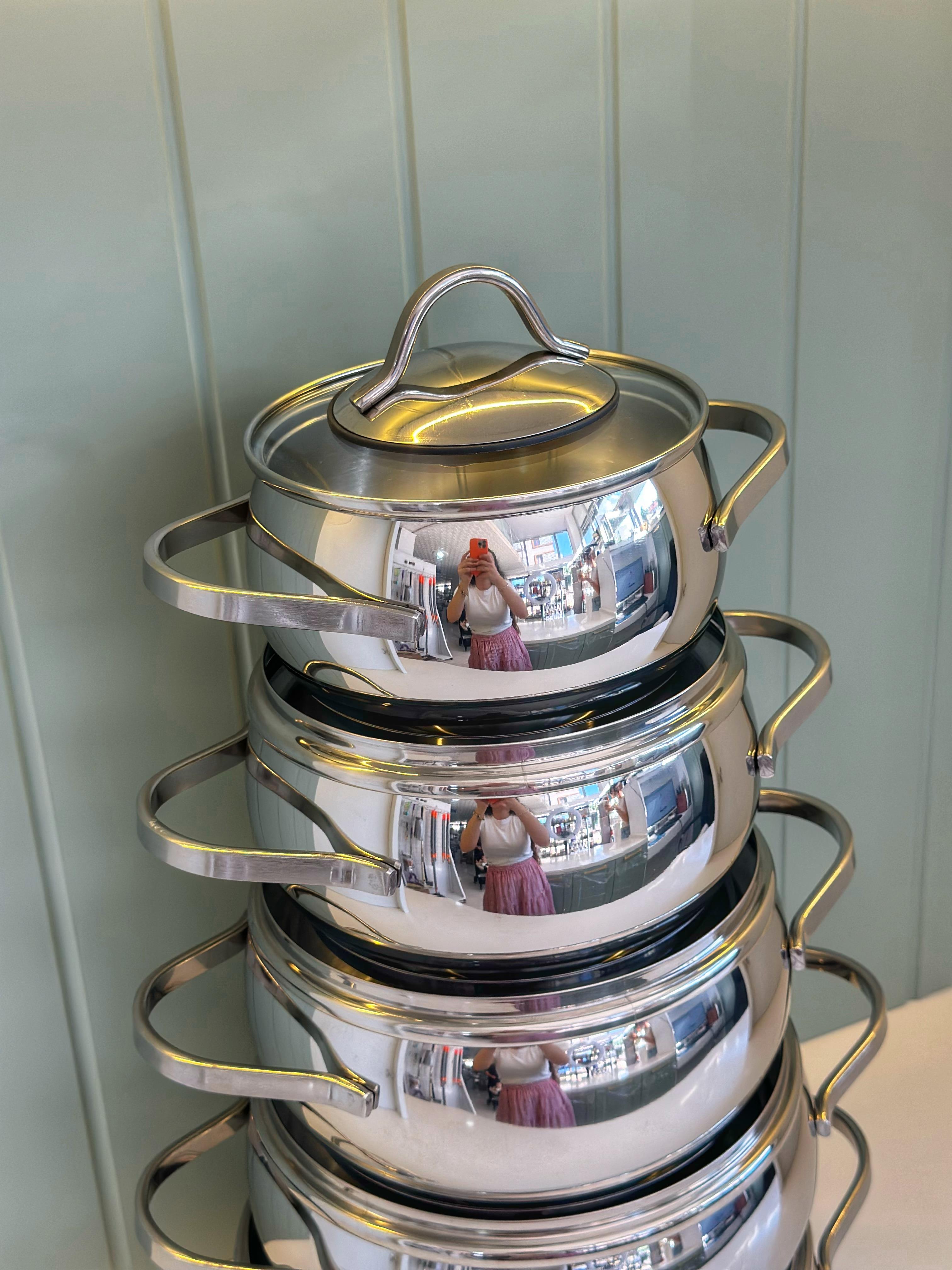 Artema 10 Parça Çelik Tencere Seti