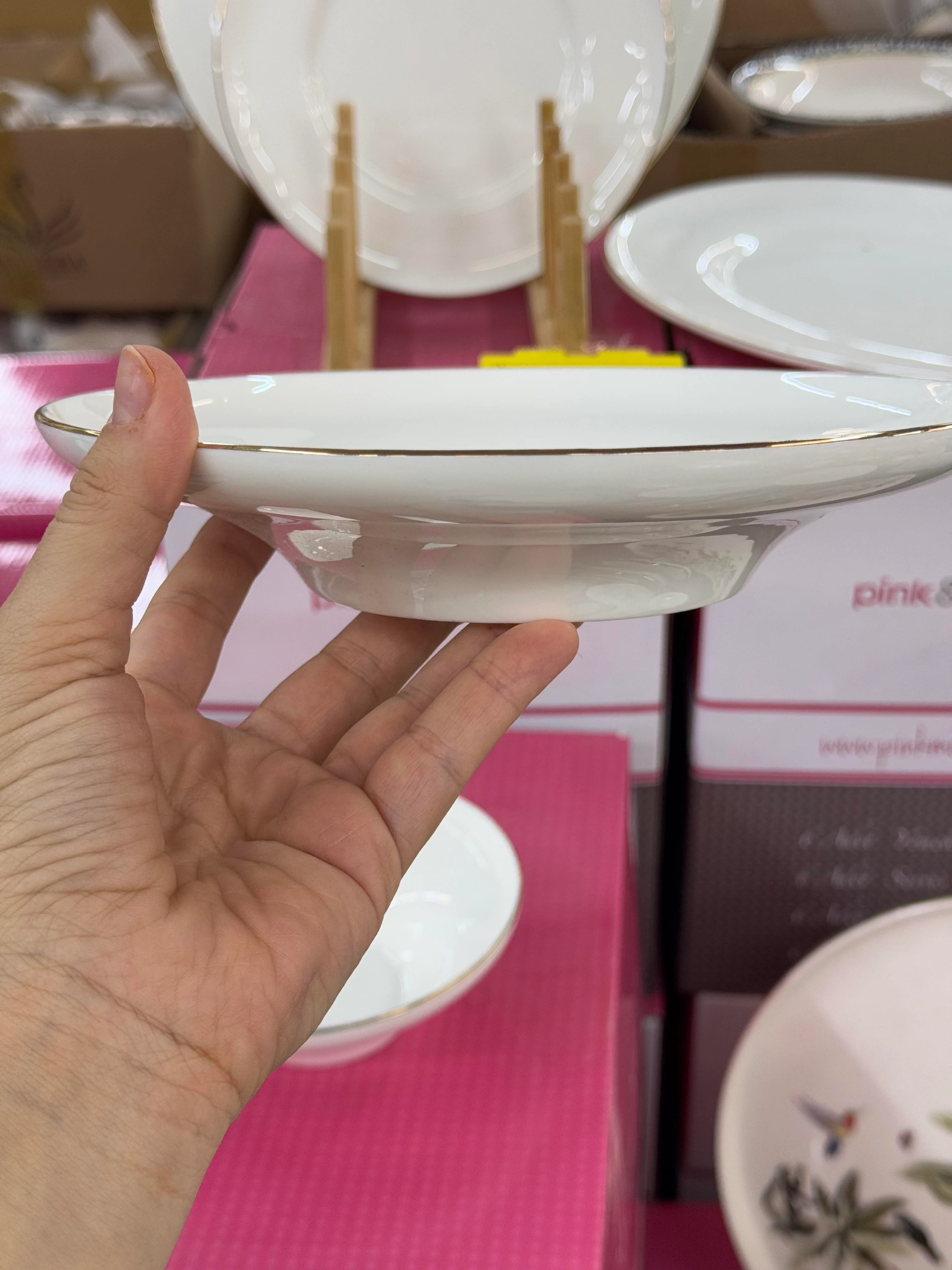 Alicia 24 Parça 6 Kişilik Porselen Yemek Takımı