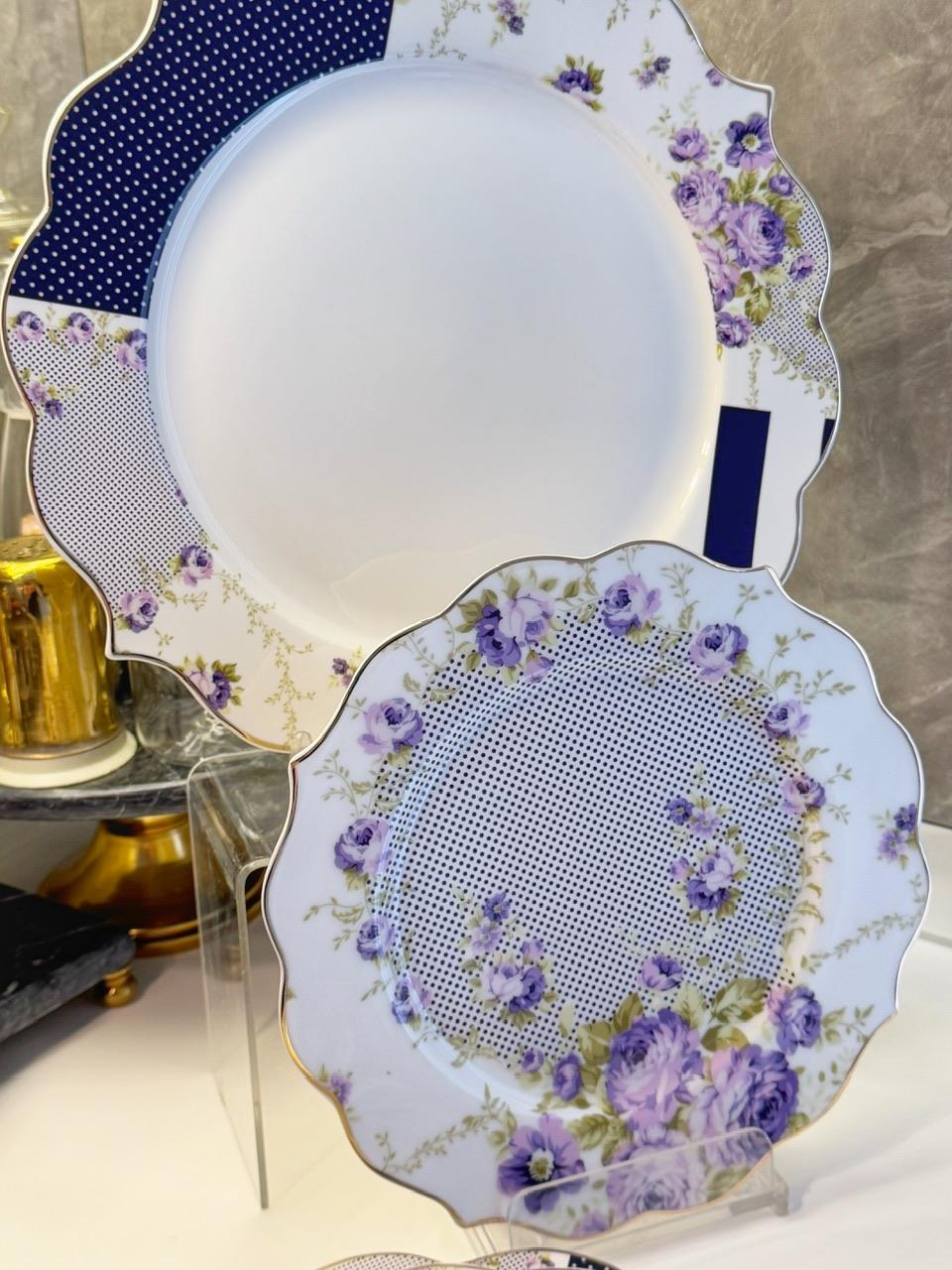 Cartier 6 Kişilik Porselen Yemek Takımı