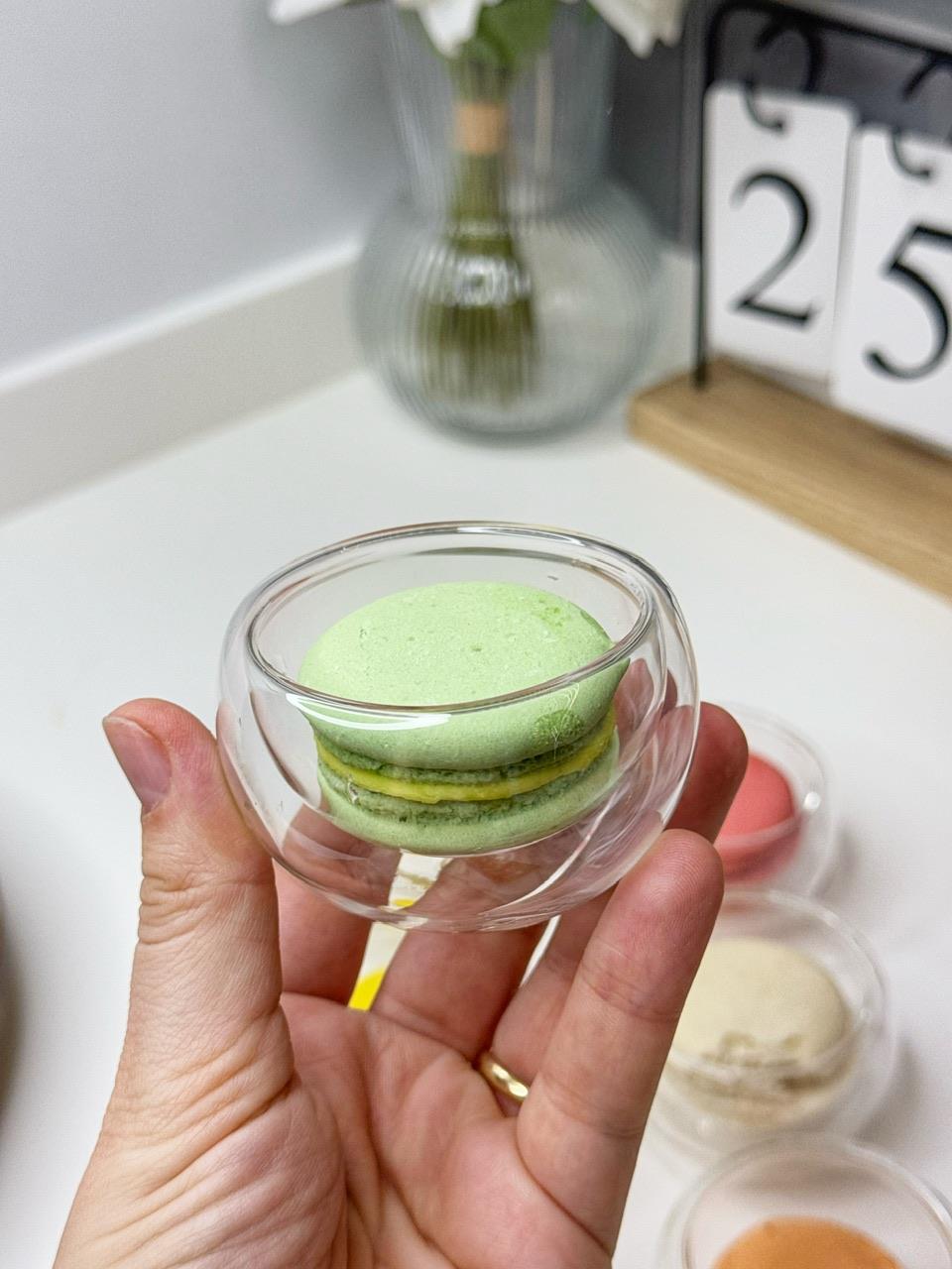 Akasya Döner Standlı 6 Lı Düz Cam Sosluk / Reçellik