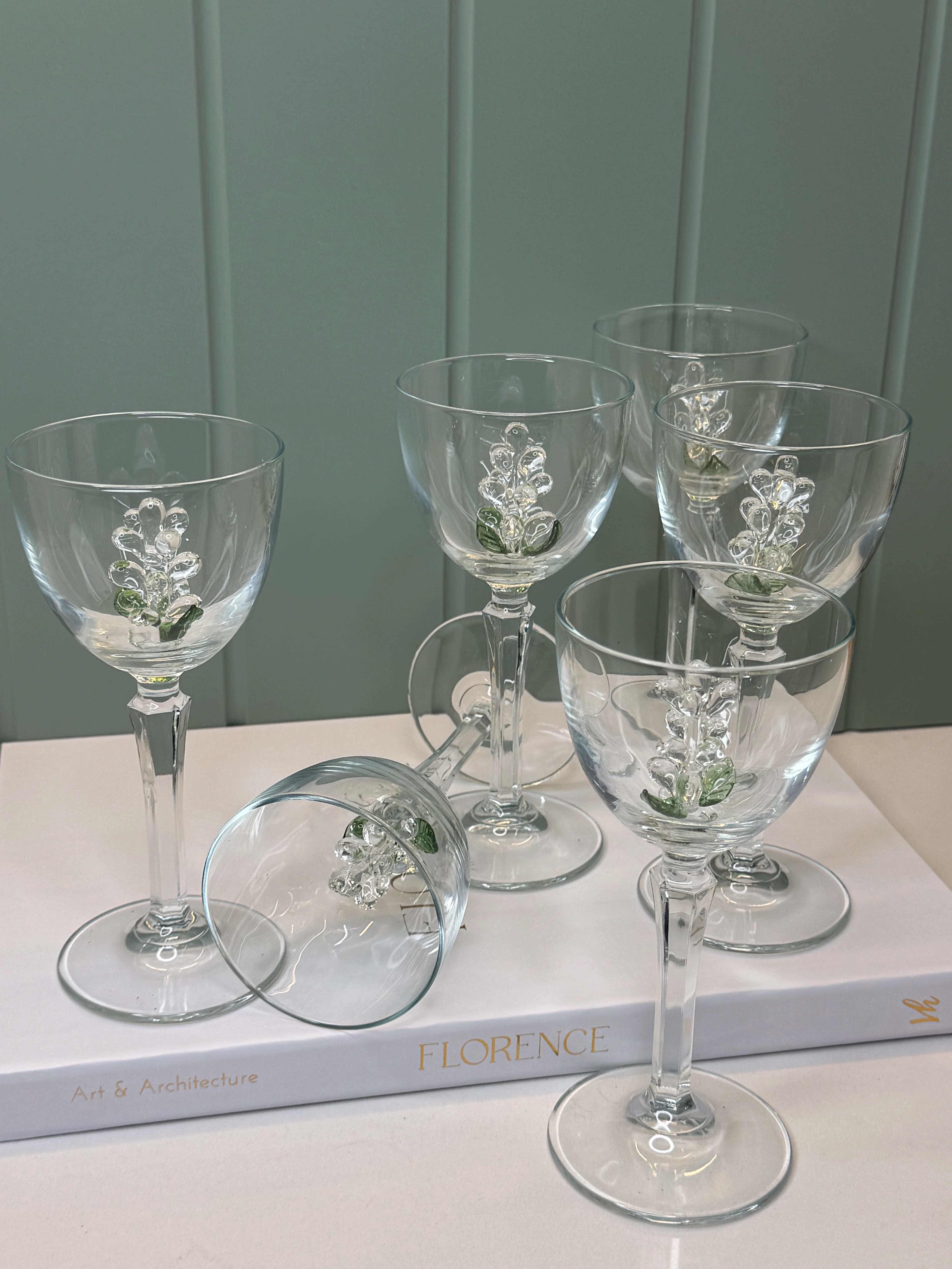 Olbin 6 Kişilik Üzüm Model Meşrubat/Kahve Yanı Su Bardağı