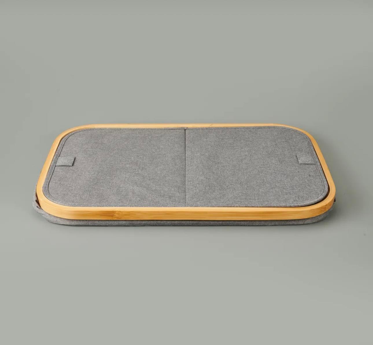 Çift Bölmeli Katlanabilir Kirli Sepeti