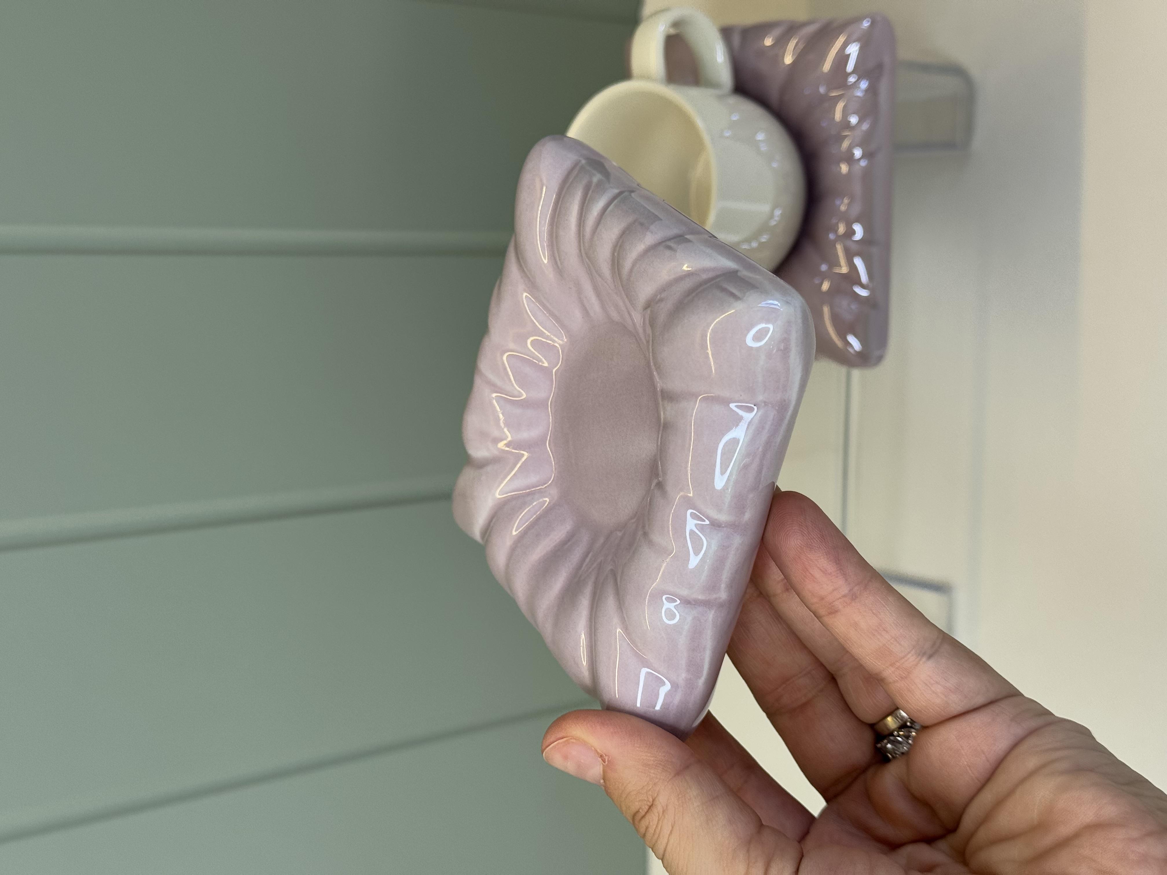 2 Kişilik Pinterest Türk Kahvesi Fincanı (Lila)