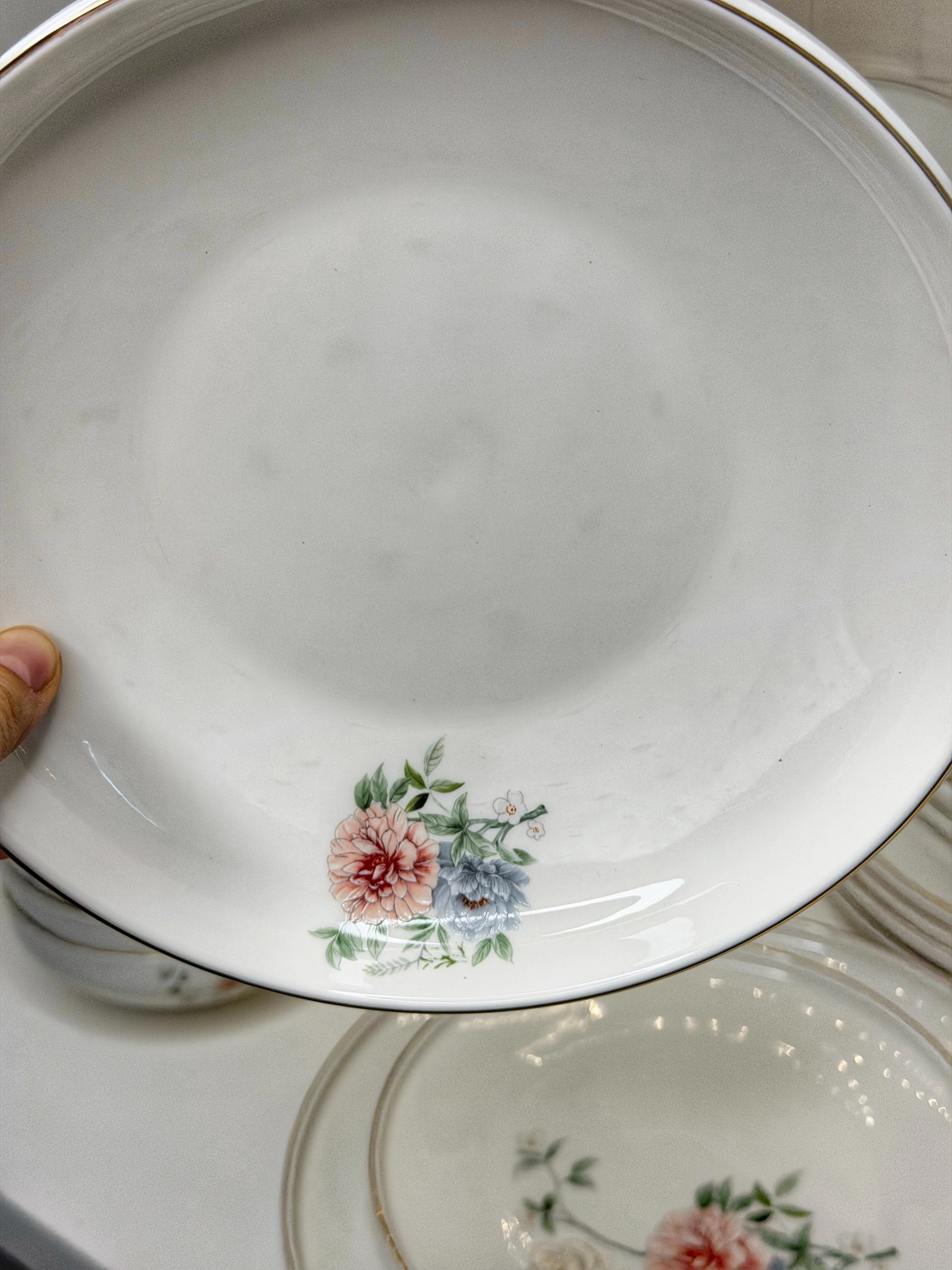 Glade 24 Parça 6 Kişilik Porselen Yemek Takımı