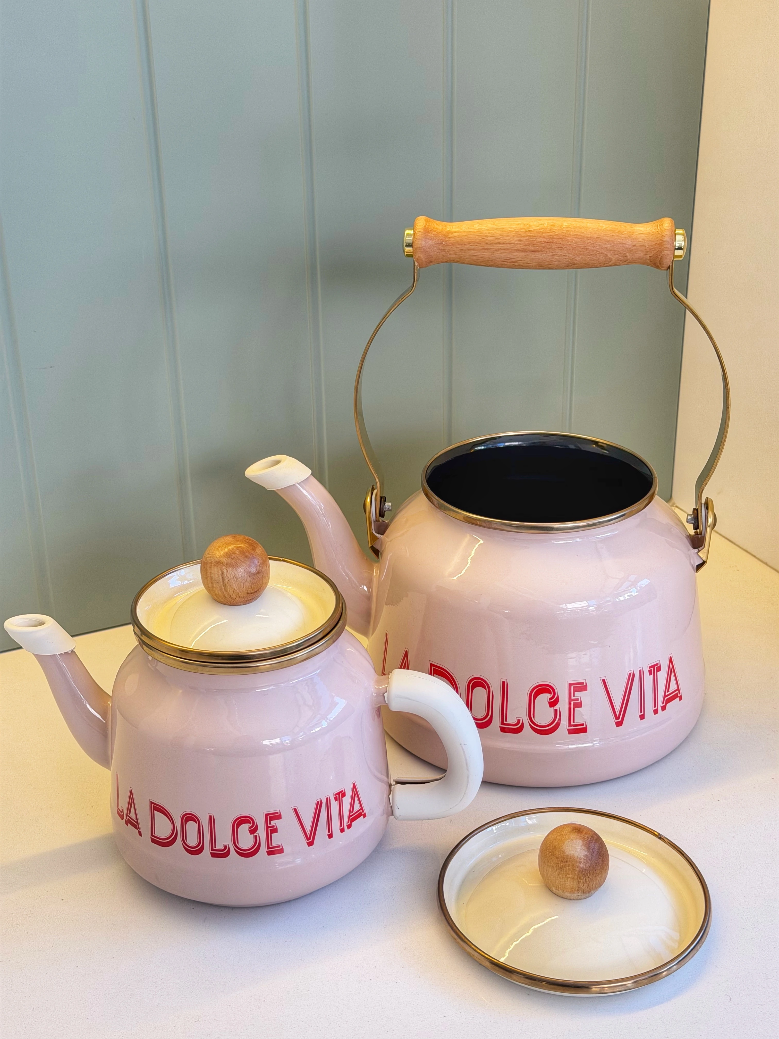 La Dolce Emaye Çaydanlık 