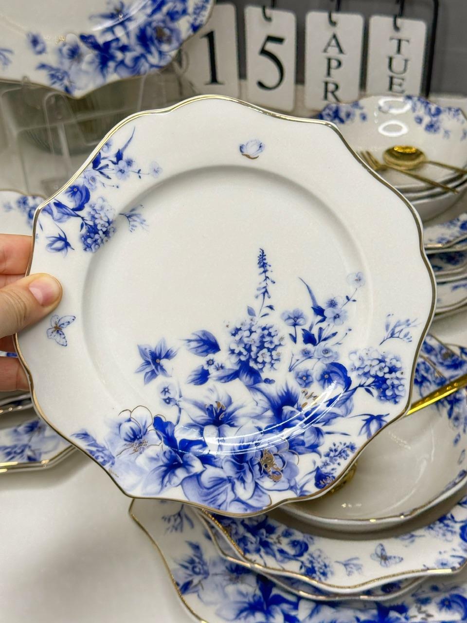 Luca 24 Parça 6 Kişilik Yemek Takımı