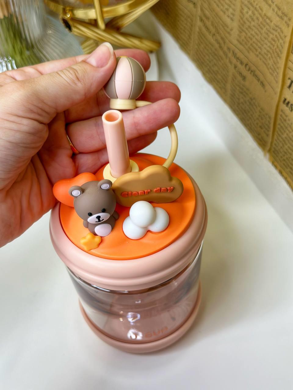 Turuncu Ayıcıklı Matara / Suluk