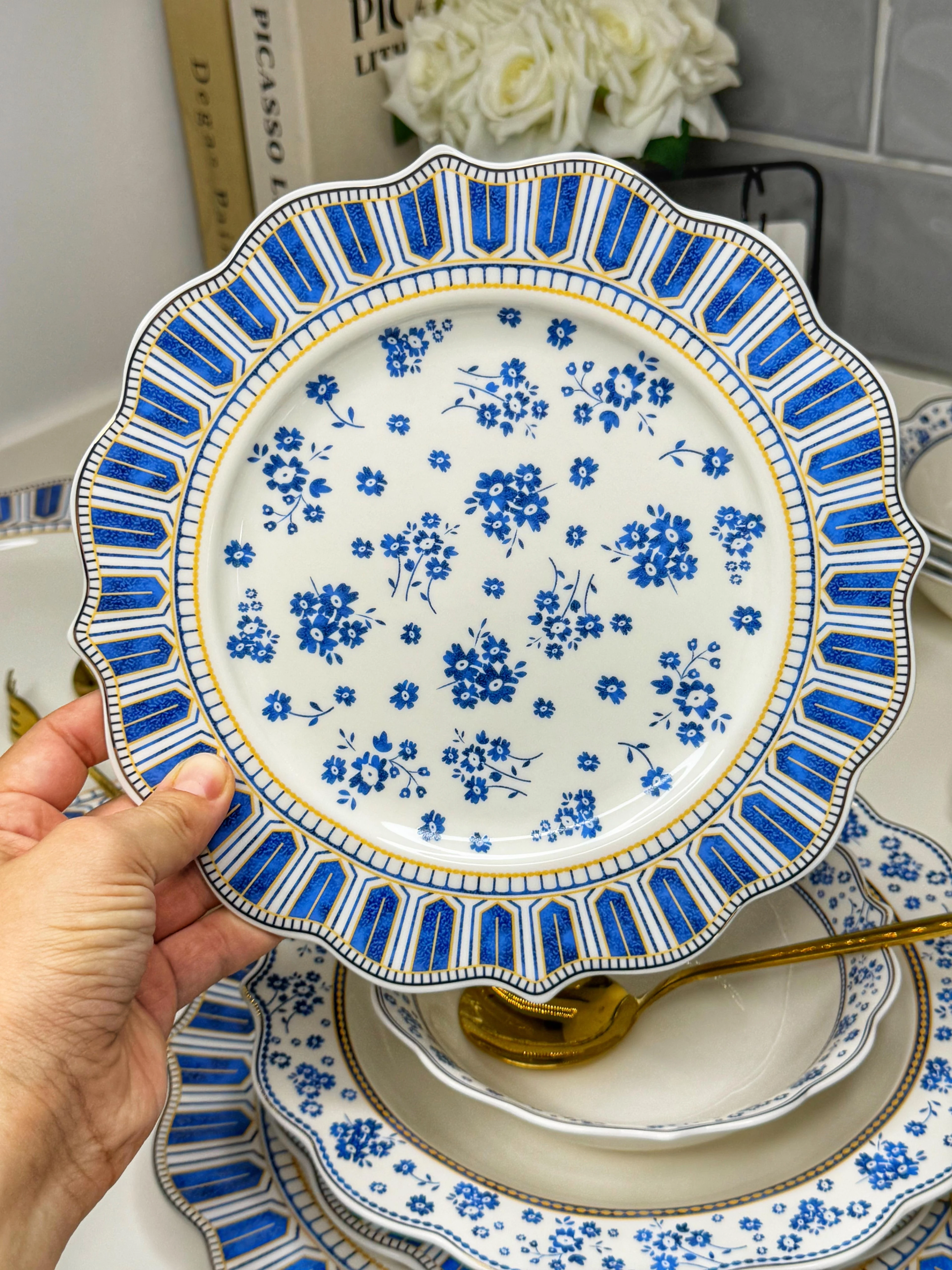 24 Parça 6 Kişilik Yemek Takımı