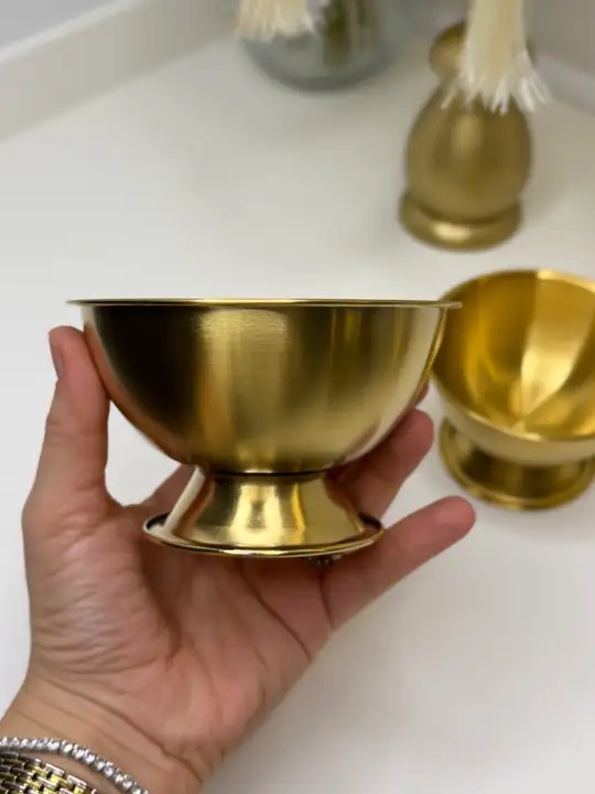 Küçük Boy Gold Ayaklı Sunumluk