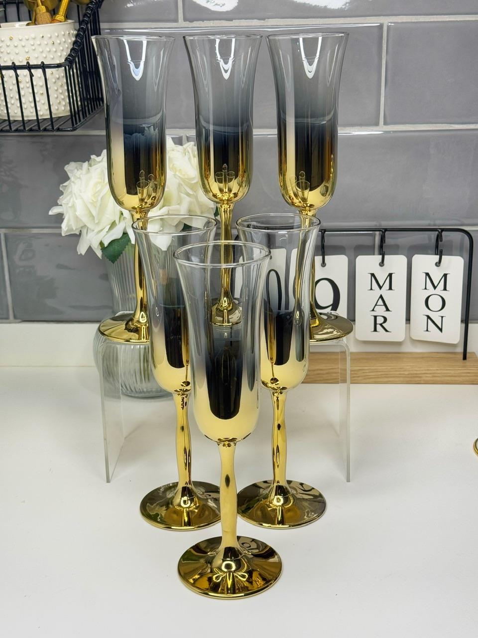 6 Lı Dubai Model Kahve Yanı Su Bardağı