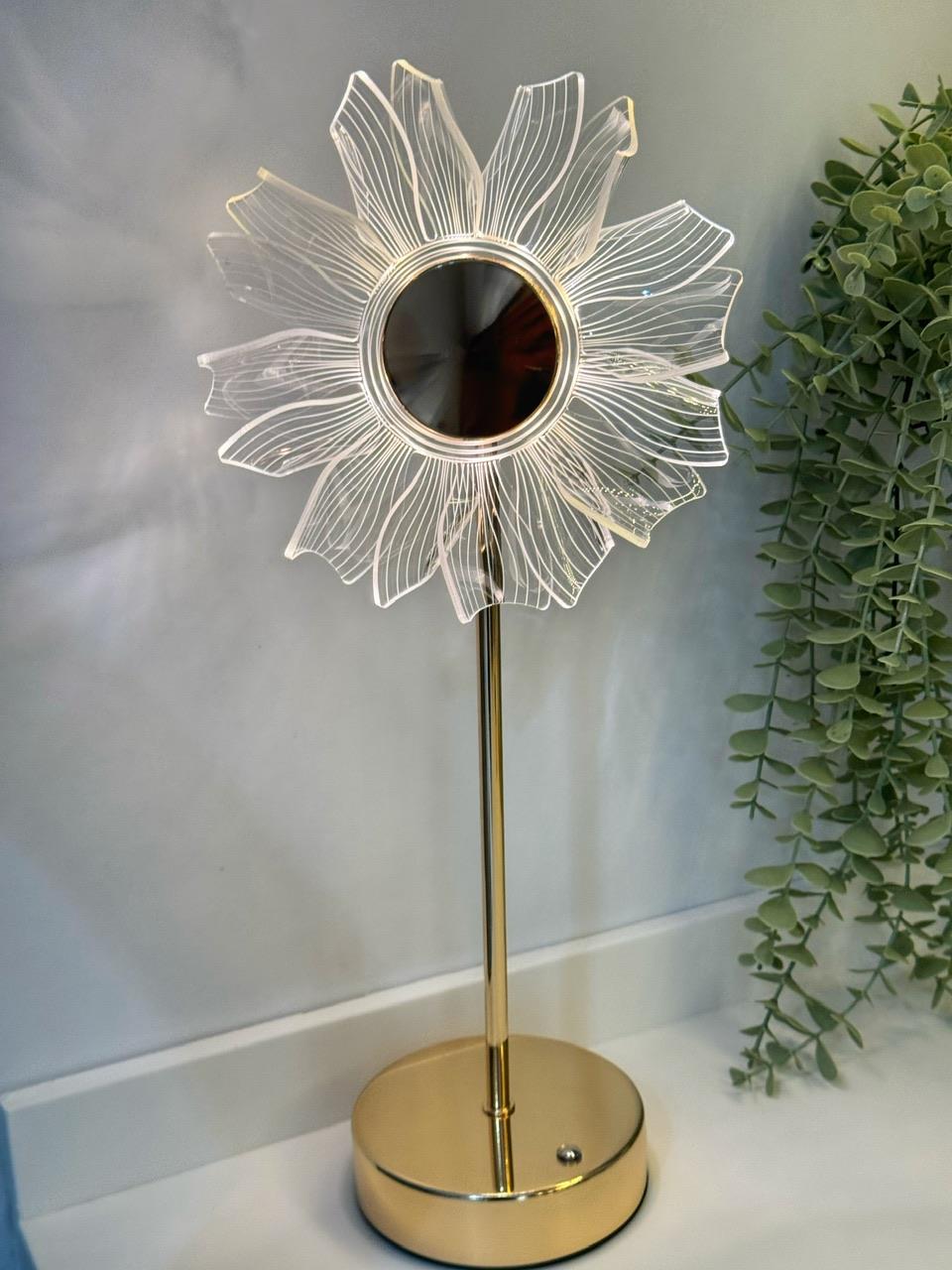 Lemmy Büyük Boy Gold Dokunmatik Led