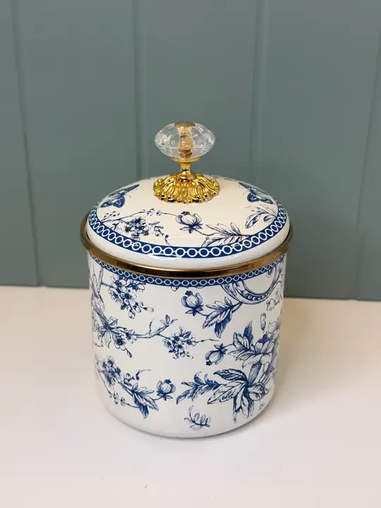 Maison Blue Küçük Boy Emaye Kavanoz