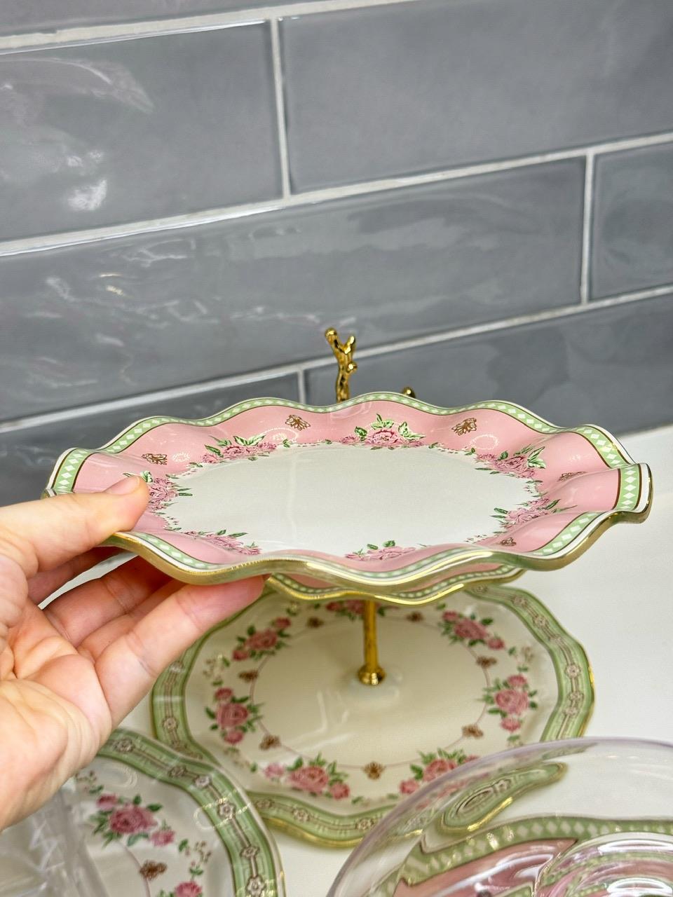 Carla 34 Parça 6 Kişilik Çay / Kahvaltı Takımı