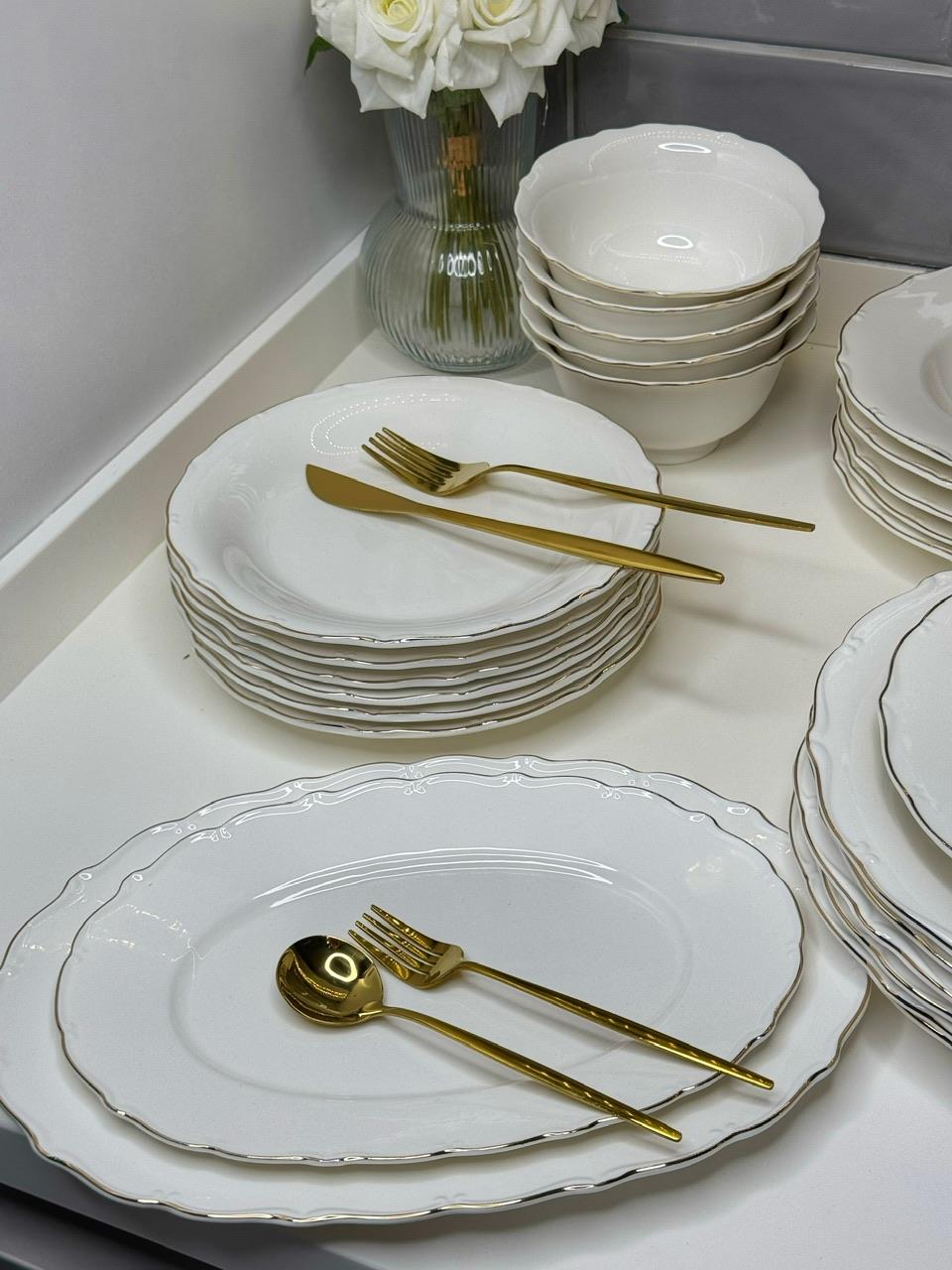 Hera 26 Parça 6 Kişilik Yemek Takımı