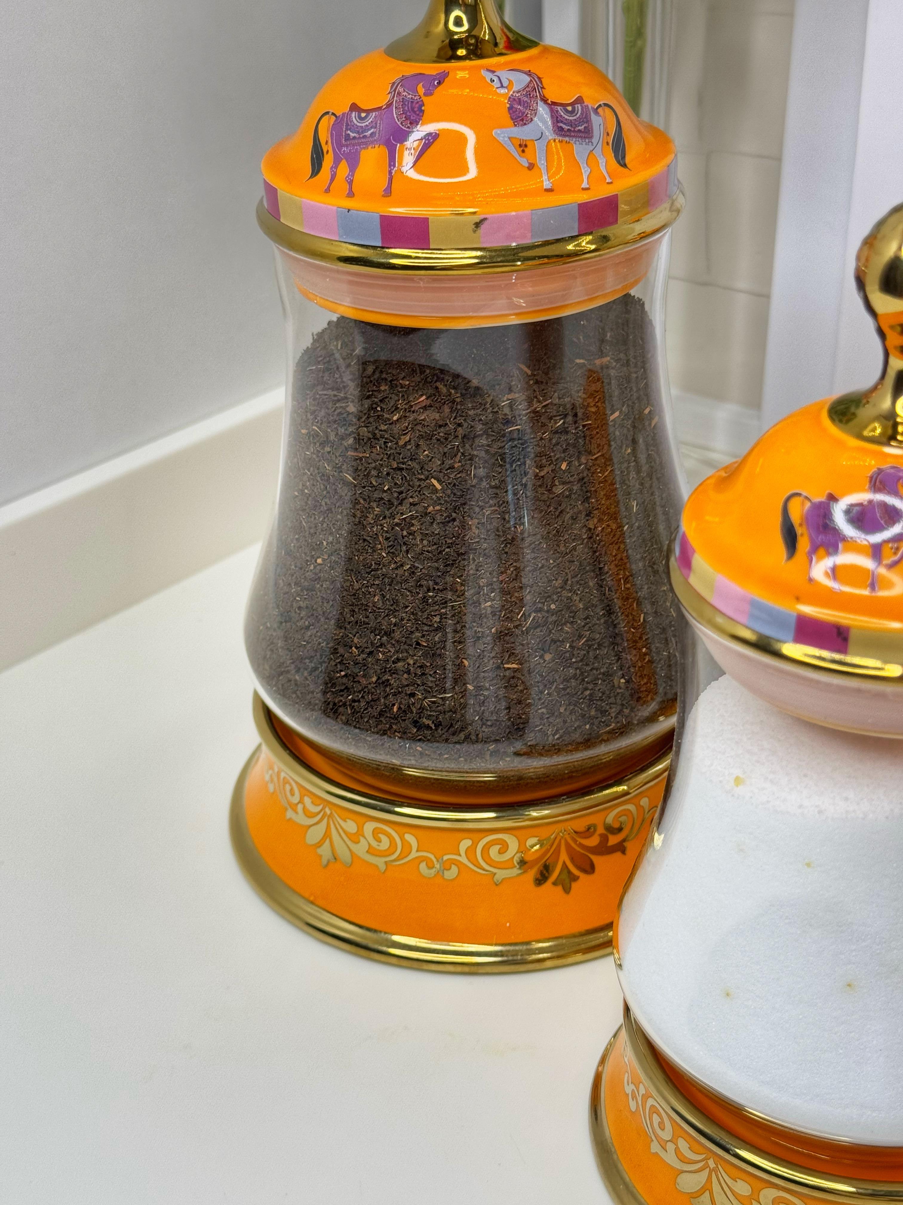 Hrms 3 Lü Çay / Şeker Kavanozu (L)