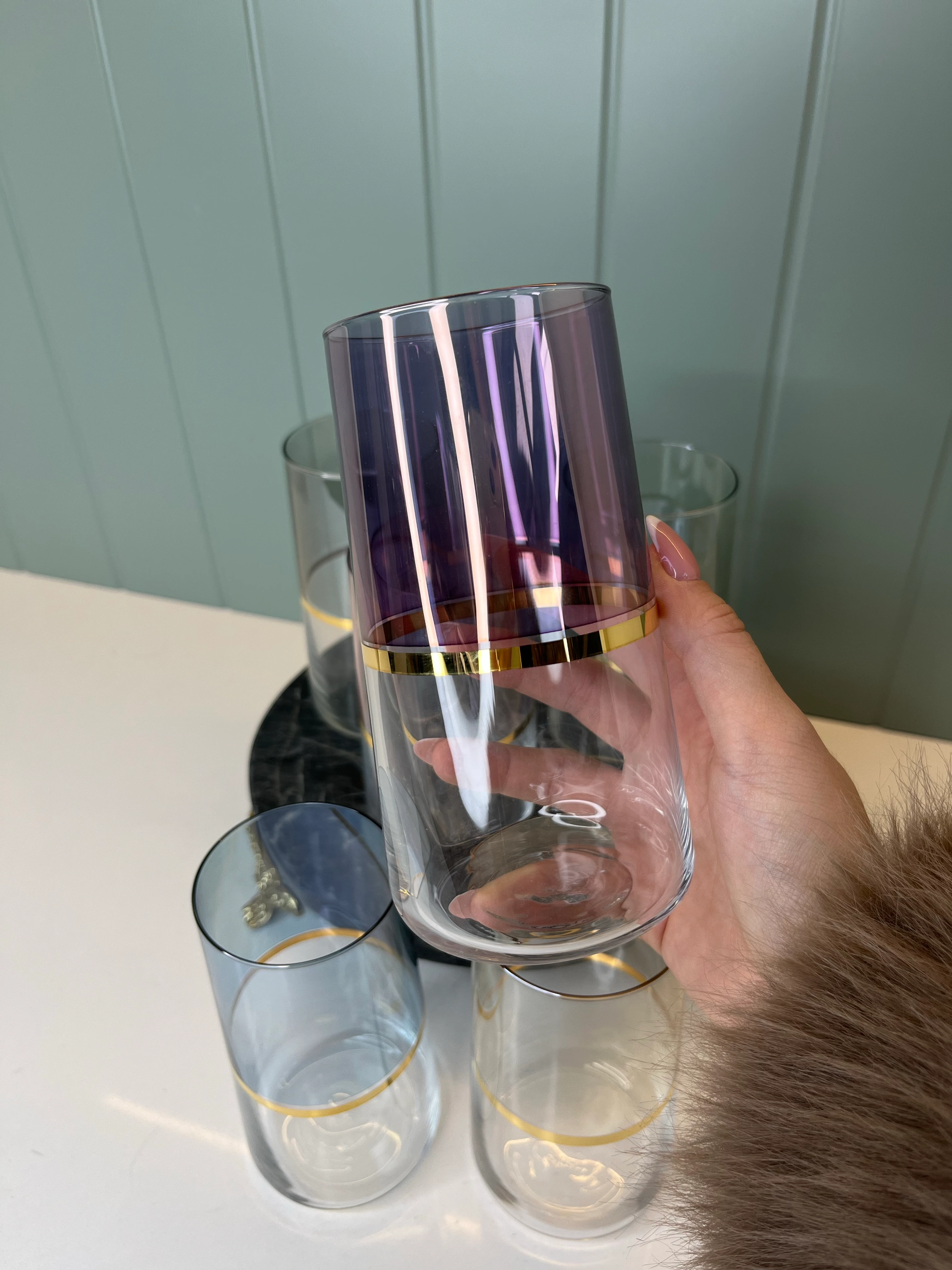 6 lı meşrubat bardağı 