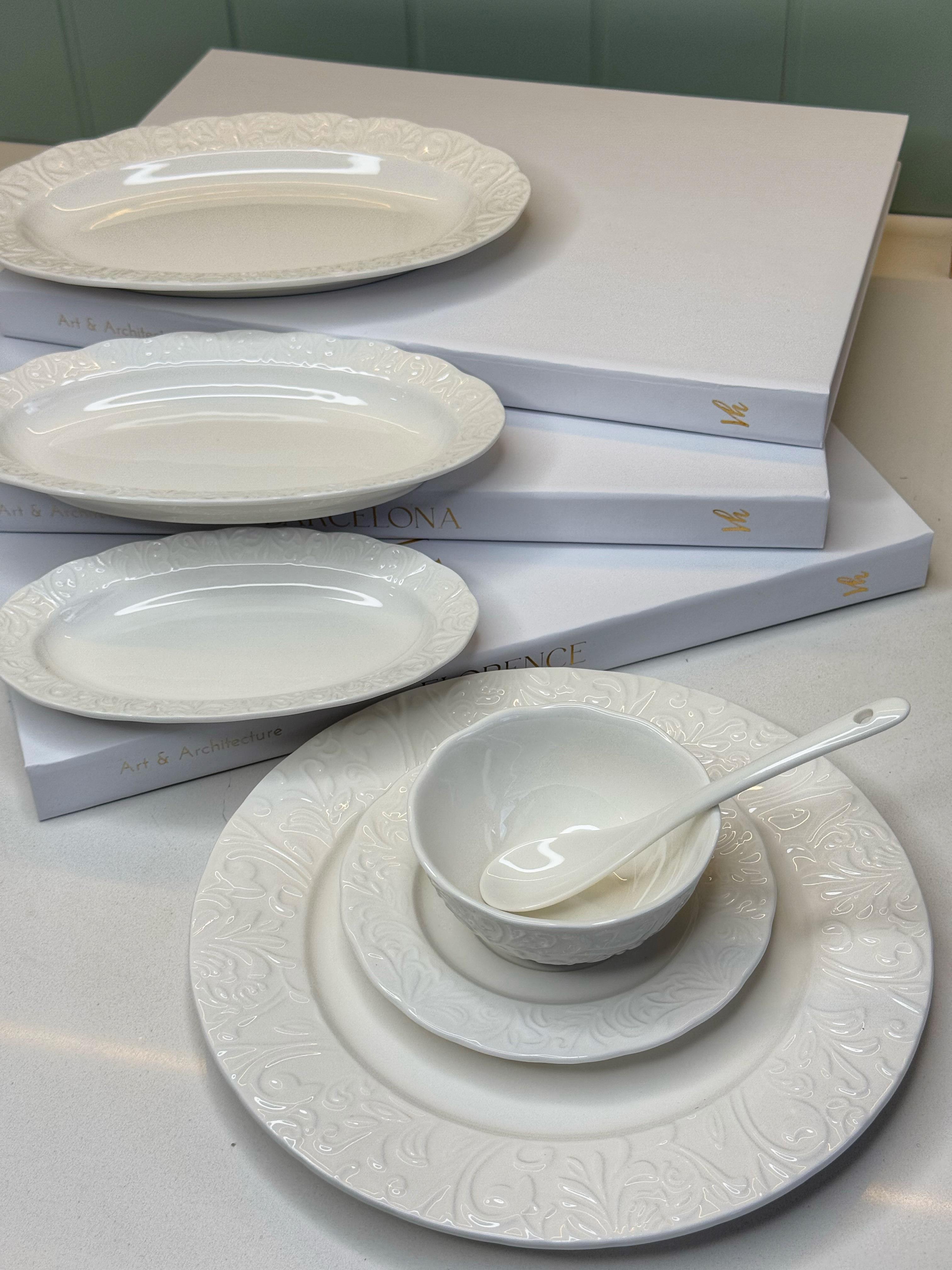 Marsel 31 Parça Porselen Kahvaltı Takımı