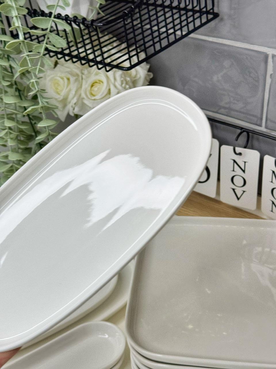 Munchki 29 Parça Beyaz Porselen Kahvaltı Takımı