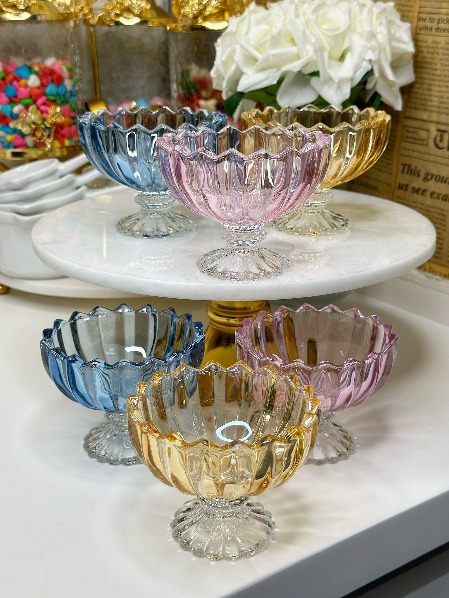 6 Lı Lüsterli Cup / Kase