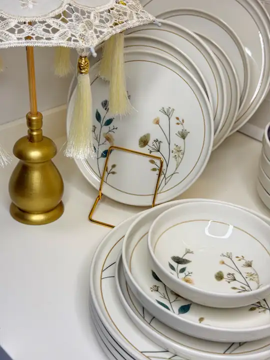 Bloom 24 Parça 6 Kişilik Porselen Yemek Takımı