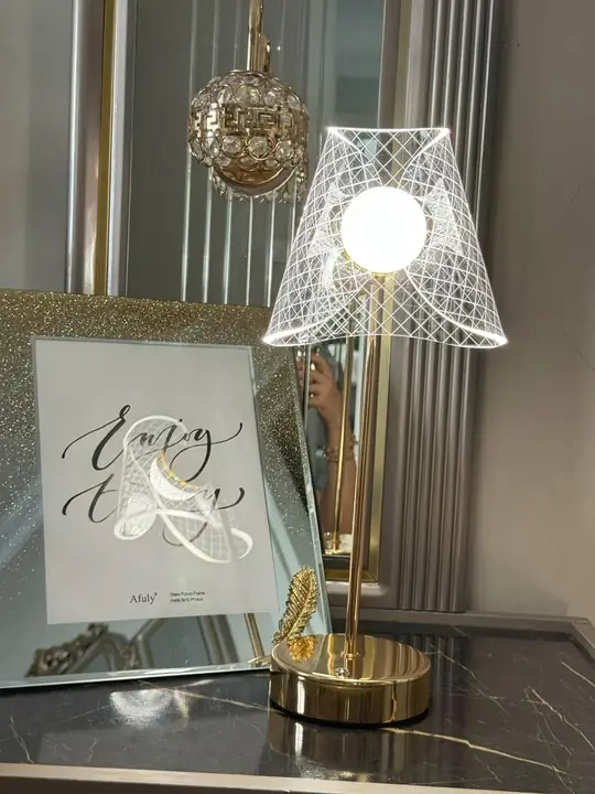 Meva Büyük Boy Gold Dokunmatik Led