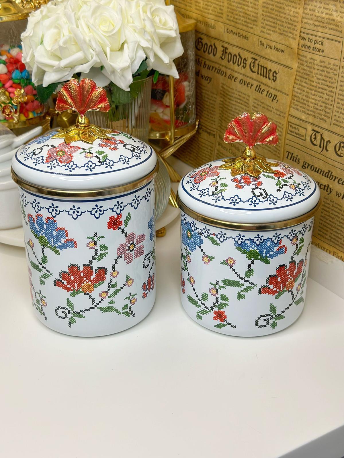 Kanaviçe Desen 2 Li Baharatlık