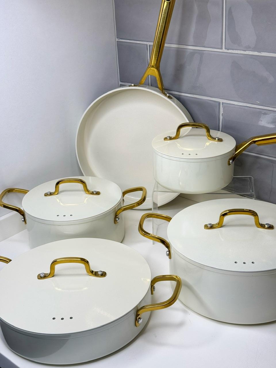 Olbia 9 Parça Seramik Döküm Tencere Seti