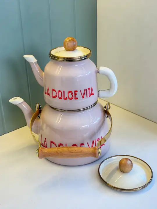 La Dolce Emaye Çaydanlık