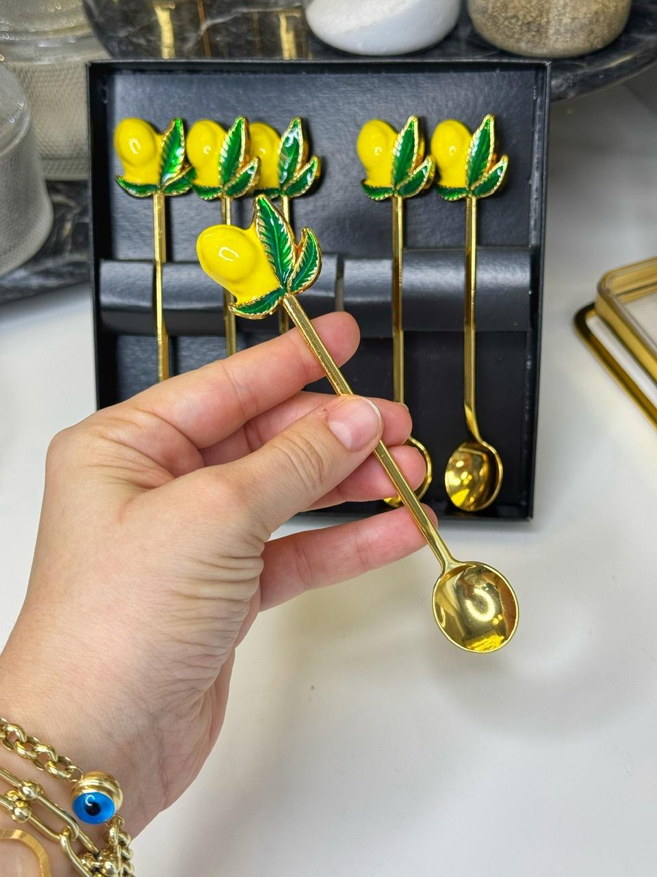 6 Kişilik Limon Çay Kaşığı