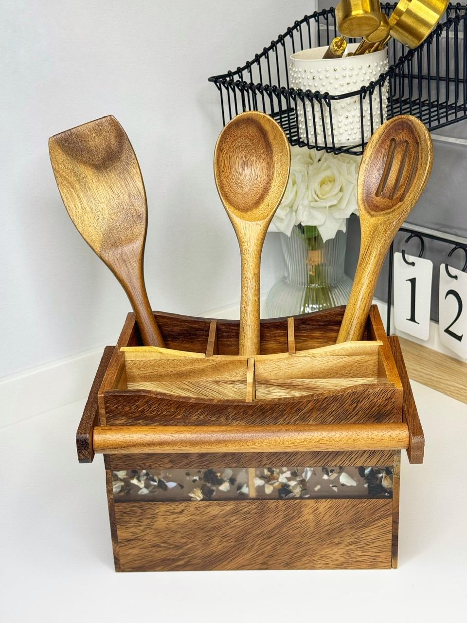 Akasya 3 Lü Servis Gereçleri