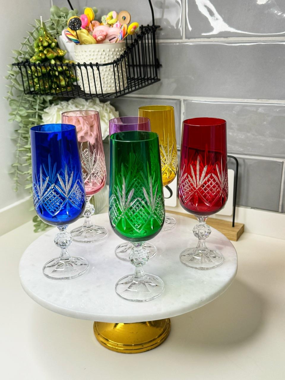 Vintage Bohemia 6 Kişilik Kahve Yanı Bardak