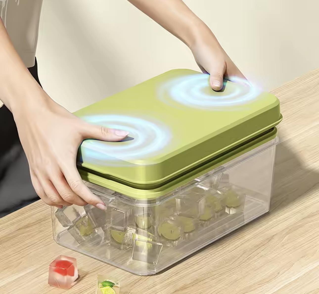 2 Katlı Buz Kalıbı + Kürek