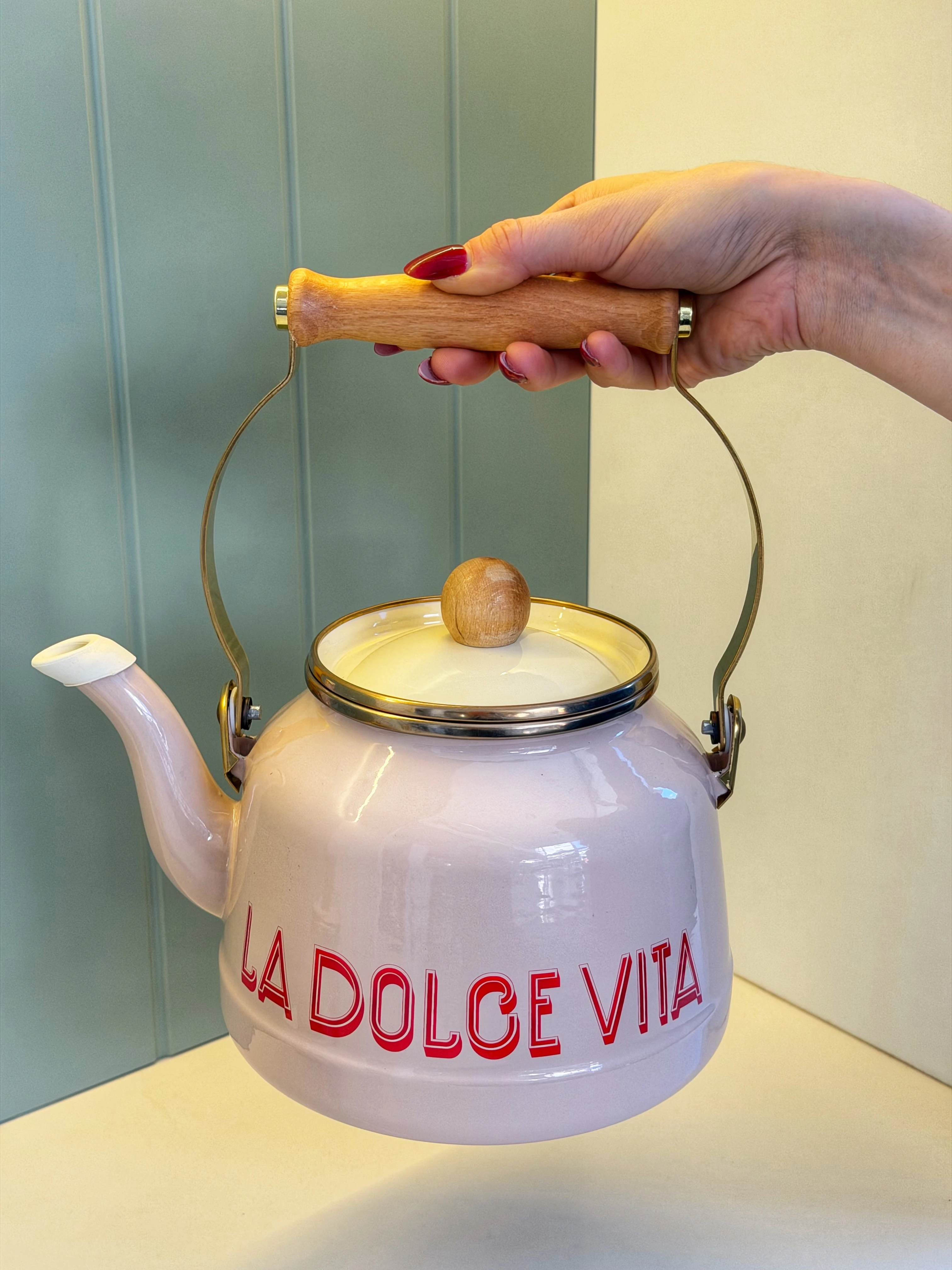 La Dolce Emaye Çaydanlık 