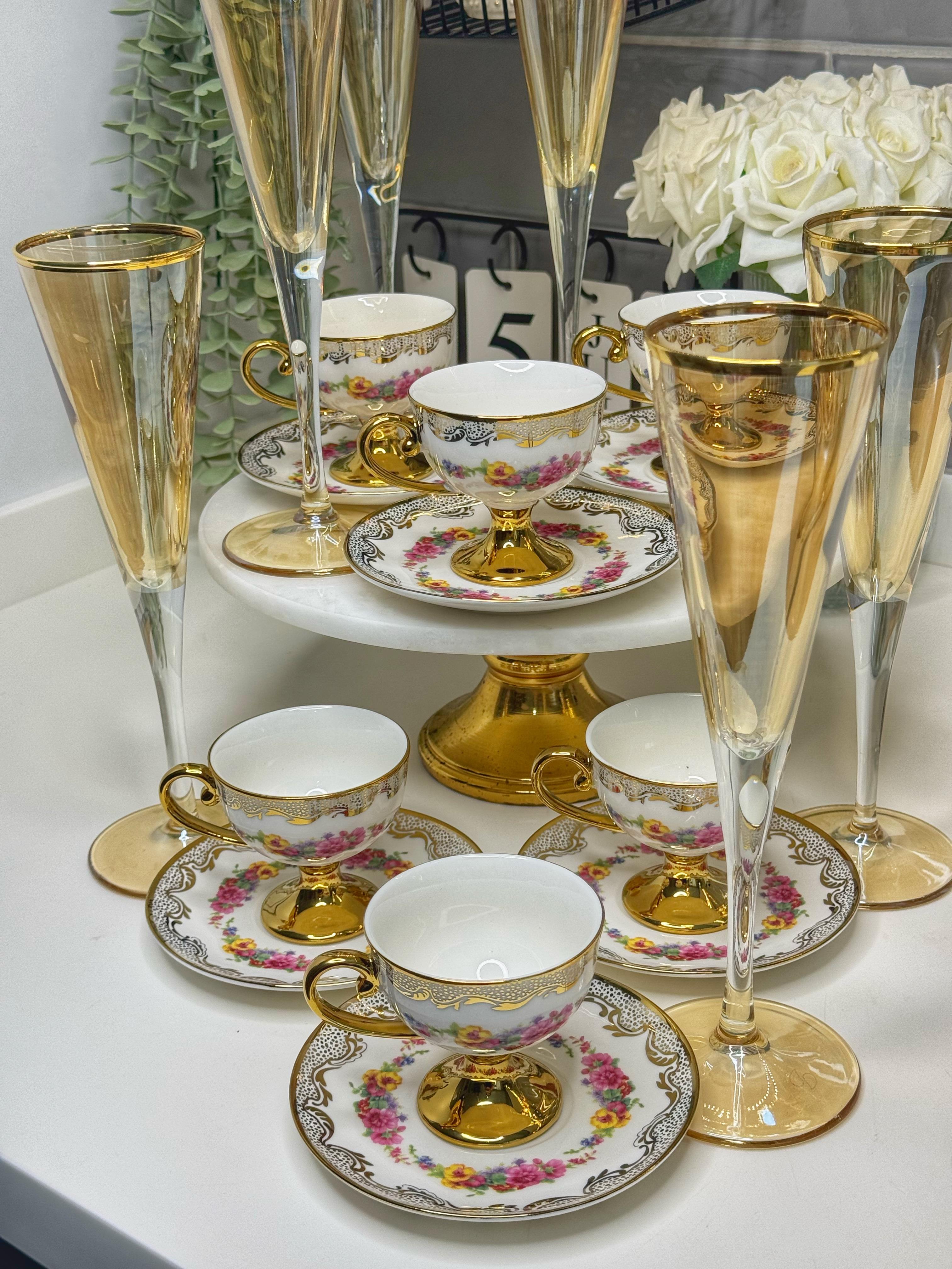 Tiago 6 Kişilik 18 Parça Kahve Sunum Seti