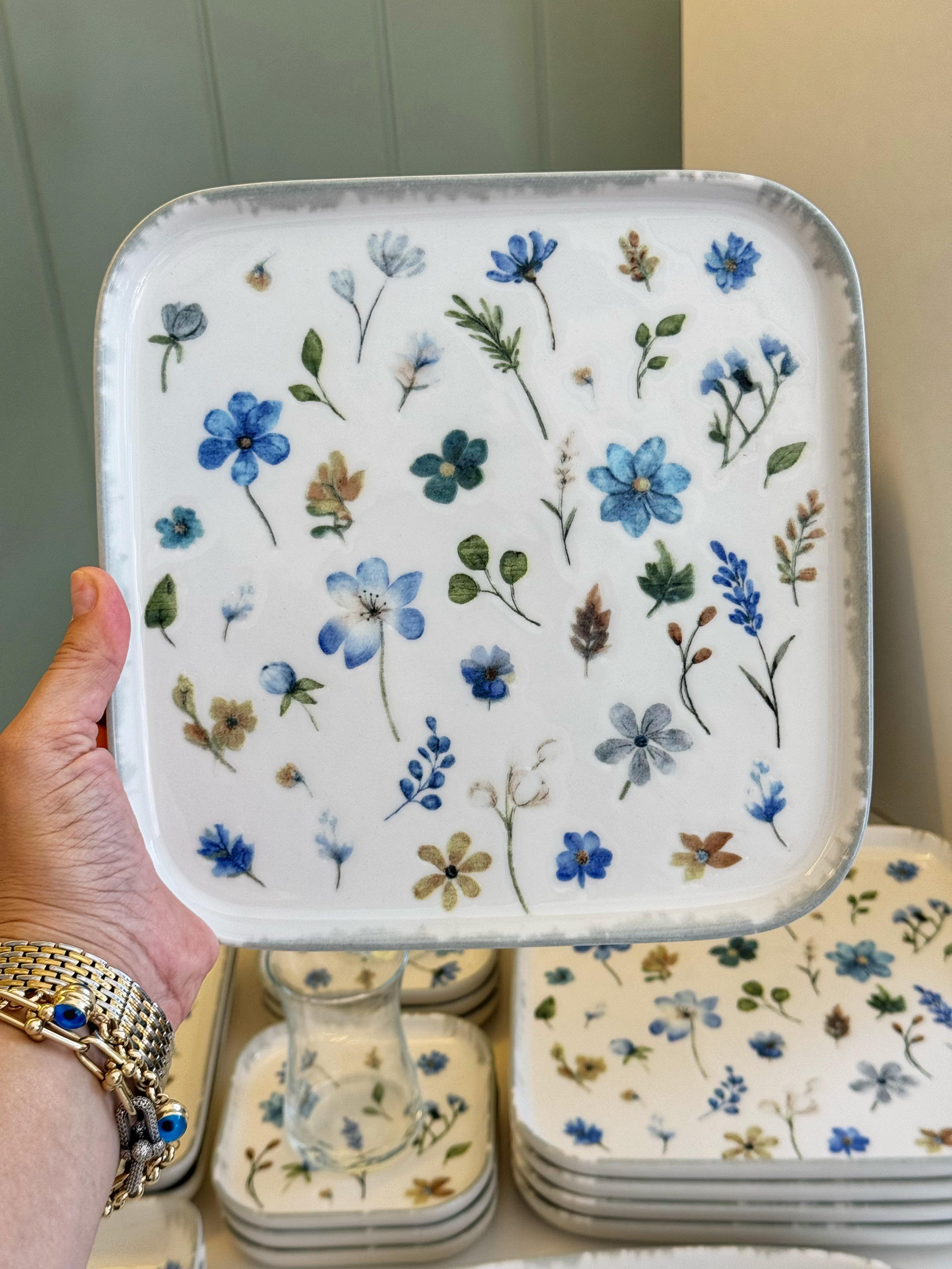 Gilya 29 Parça 6 Kişilik Porselen Kahvaltı TAKIMI