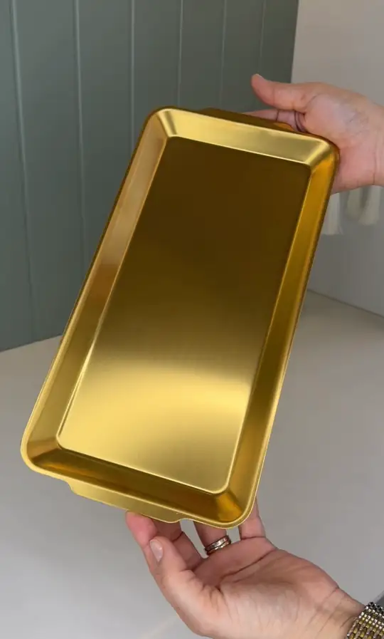 Gold Tepsi / Yağdanlık Standı