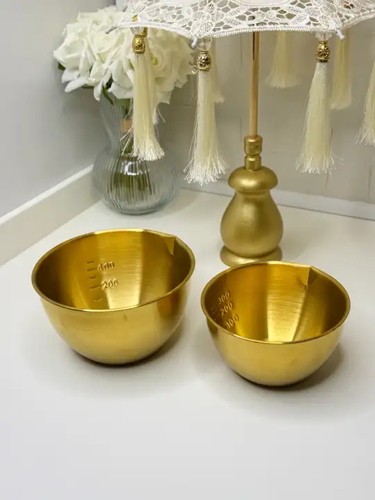 2'Li Gold Ölçü Kabı