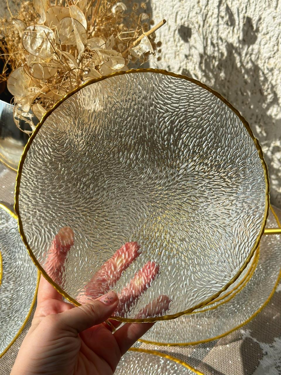 Armoni 6 Kişilik Cam Yemek Takımı